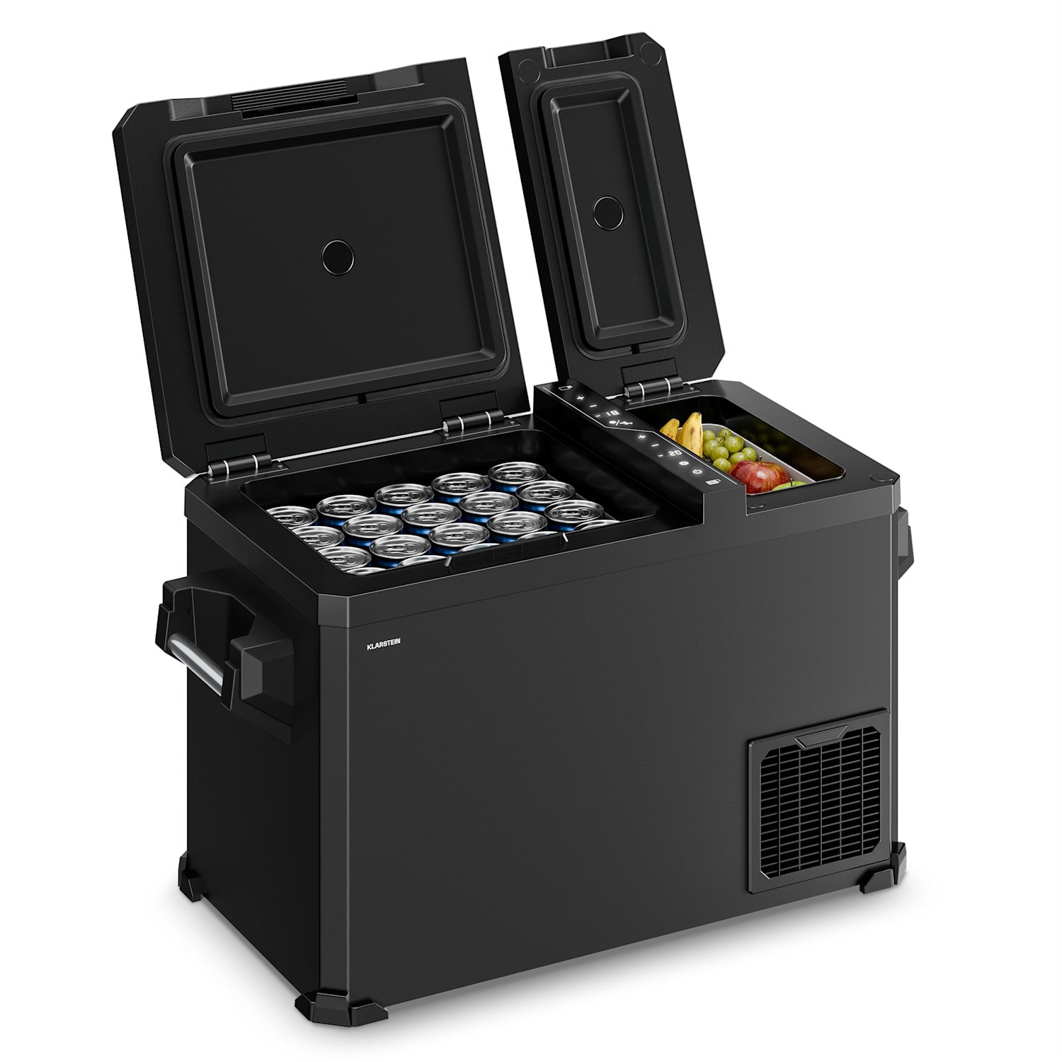 Arctiq Duo rashladna kutija | S kompresorom | 43 litre | 58 limenki | -18 do 20 °C | Crna | 78 cm 