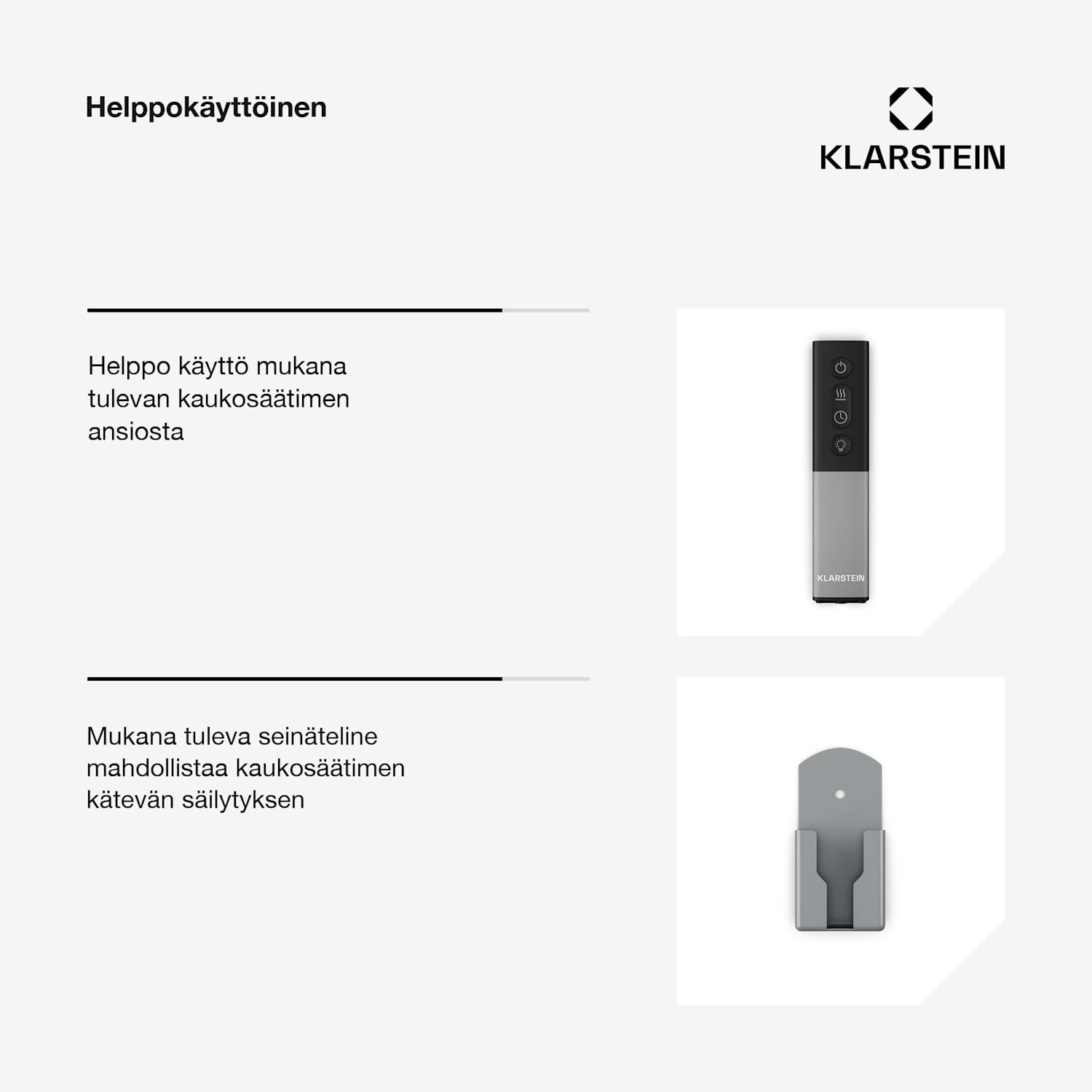 LumiHeat infrapunalämmitin kattoon | 2000 W | 15 m² | LED-valo | 42 cm x 42 cm 