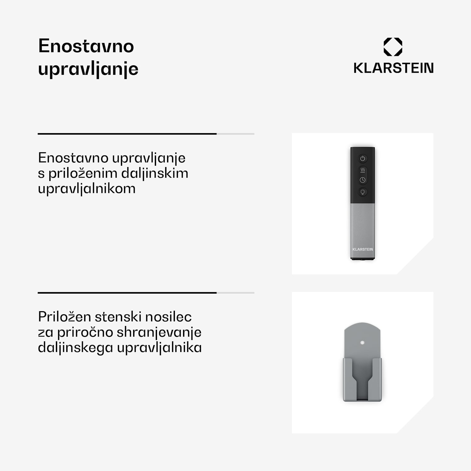 Infrardeči stropni grelnik LumiHeat | 2000 W | 15 m² | LED luč | 42 cm x 42 cm 