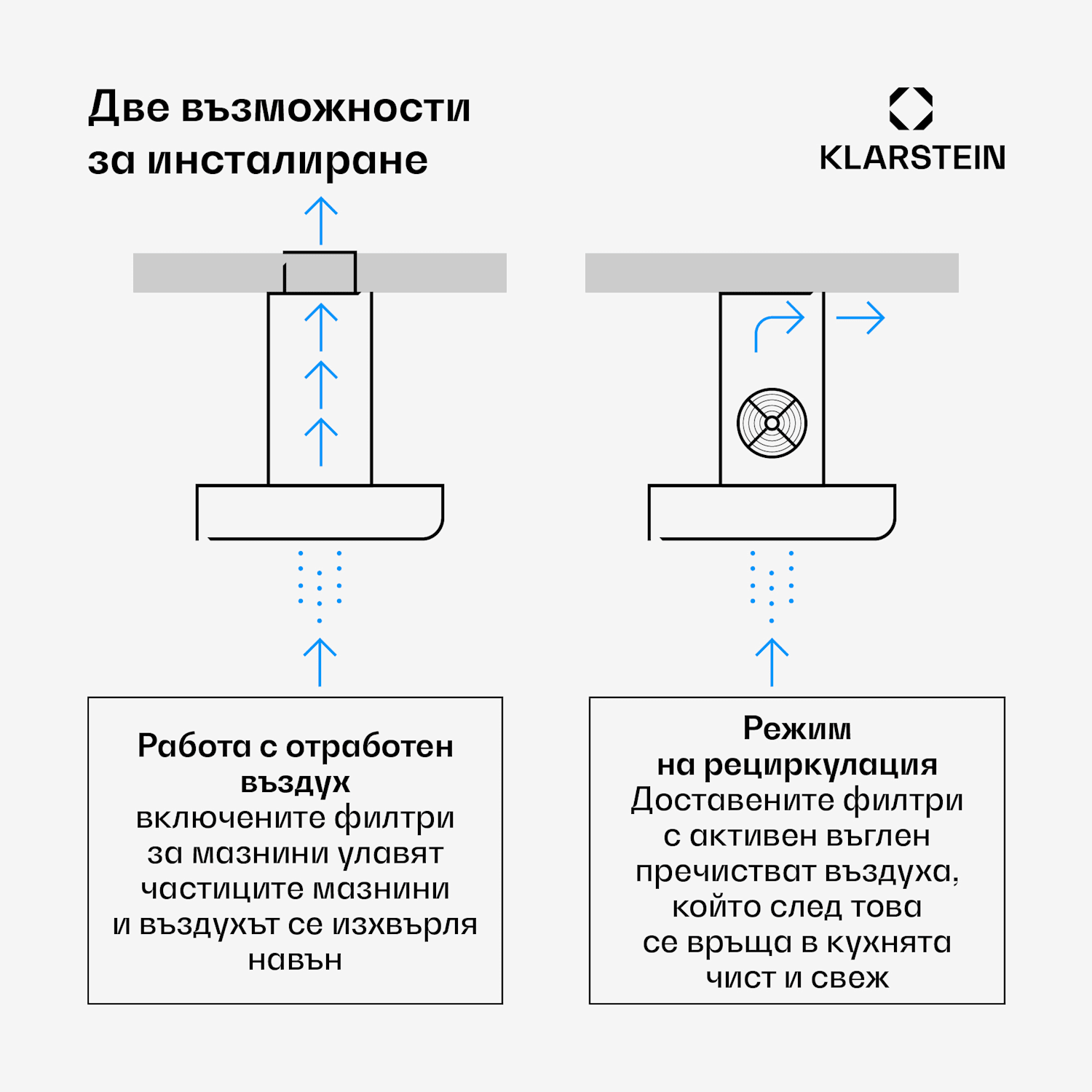 Valeria островна абсорбаторна качулка | Отвеждащ и рециркулационен режим | Елегантен дизайн от неръждаема стомана | 632 м³/ч | 60 см Сребърен
