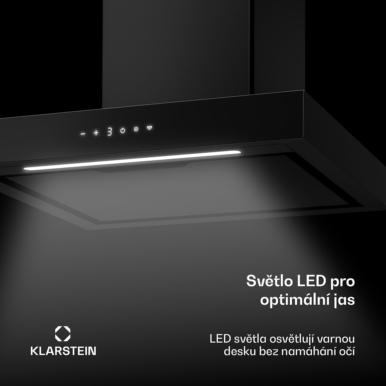 Vapura horizontální nástěnná digestoř | Ušlechtilá, moderní, výkonná | Energetická třída A++ | 609 m³/h | 60 cm 