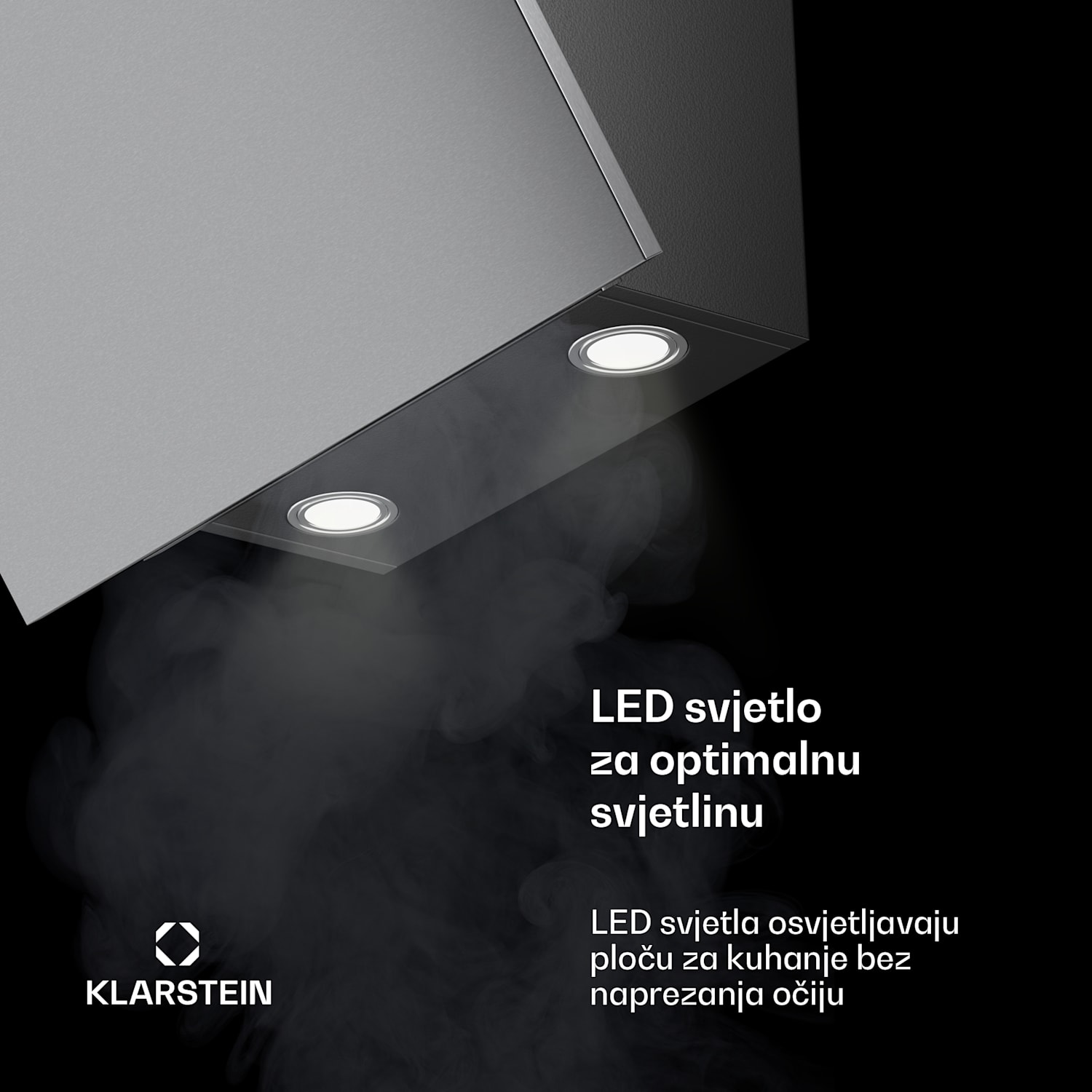 Silver Lining kosa napa | Režim ekstrakcije i recirkulacije | Visokokvalitetni dizajn | 597 m³/h | 60 cm 60 cm