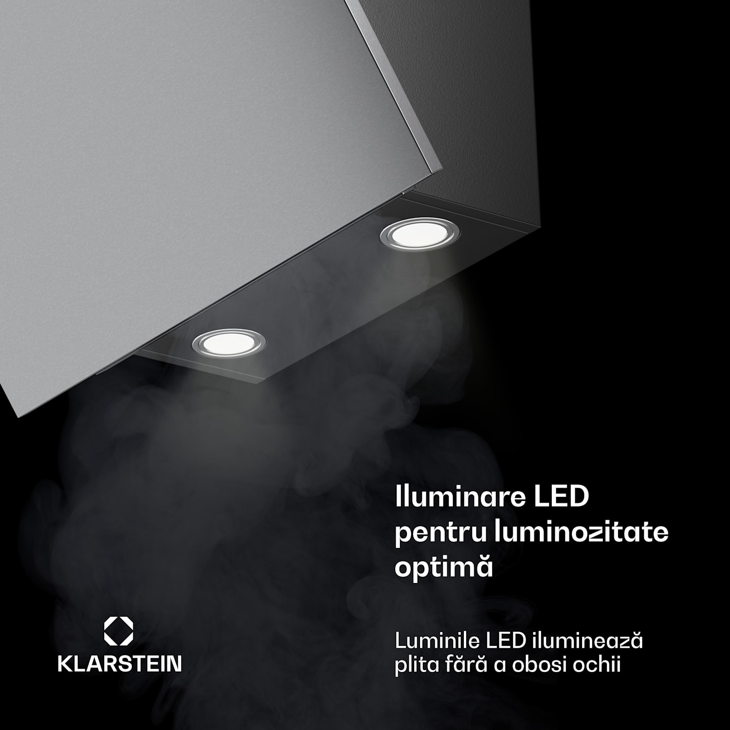 Hota înclinată Silver Lining | Moduri de extragere și recirculare | Design de înaltă calitate | 597 m³/h | 60 cm 60 cm
