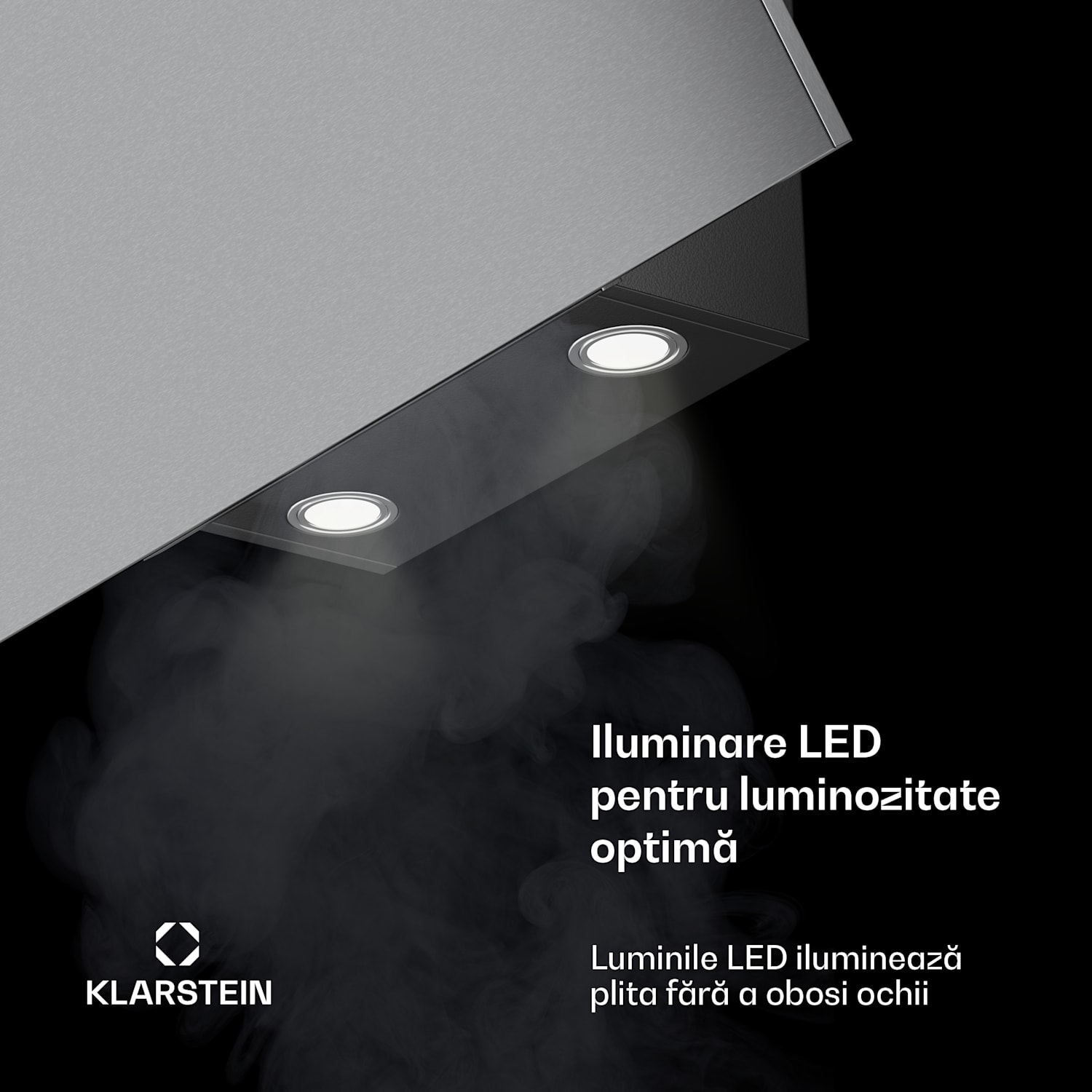 Hota înclinată Silver Lining | Moduri de extragere și recirculare | Design de înaltă calitate | 597 m³/h | 90 cm 90 cm