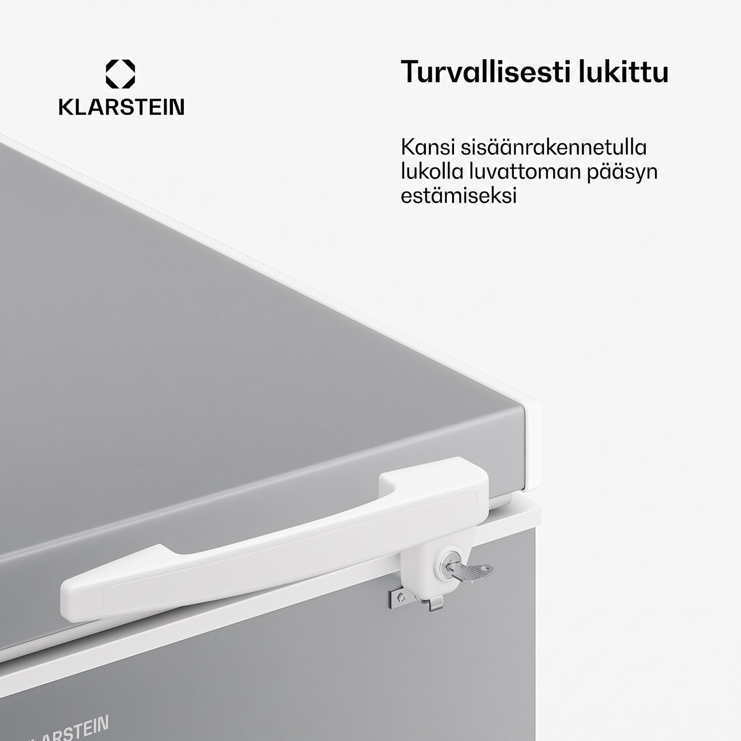 Iceblokk -arkkupakastin | 51 l | 85 cm | -18°C - -22°C | 4 tähteä | Hopeanvärinen 51 L | Hopea