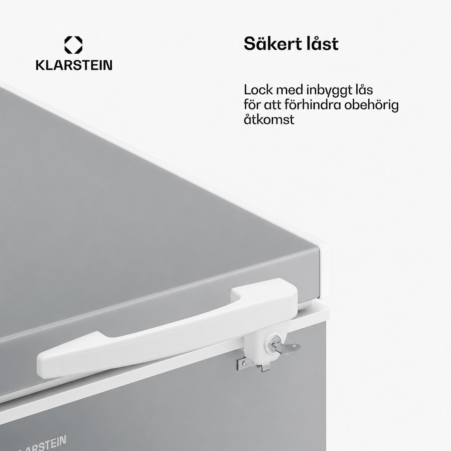 Iceblokk frysbox | 51 l | 85 cm | -18°C till -22°C | 4 stjärnor | Silver 51 L | Silver