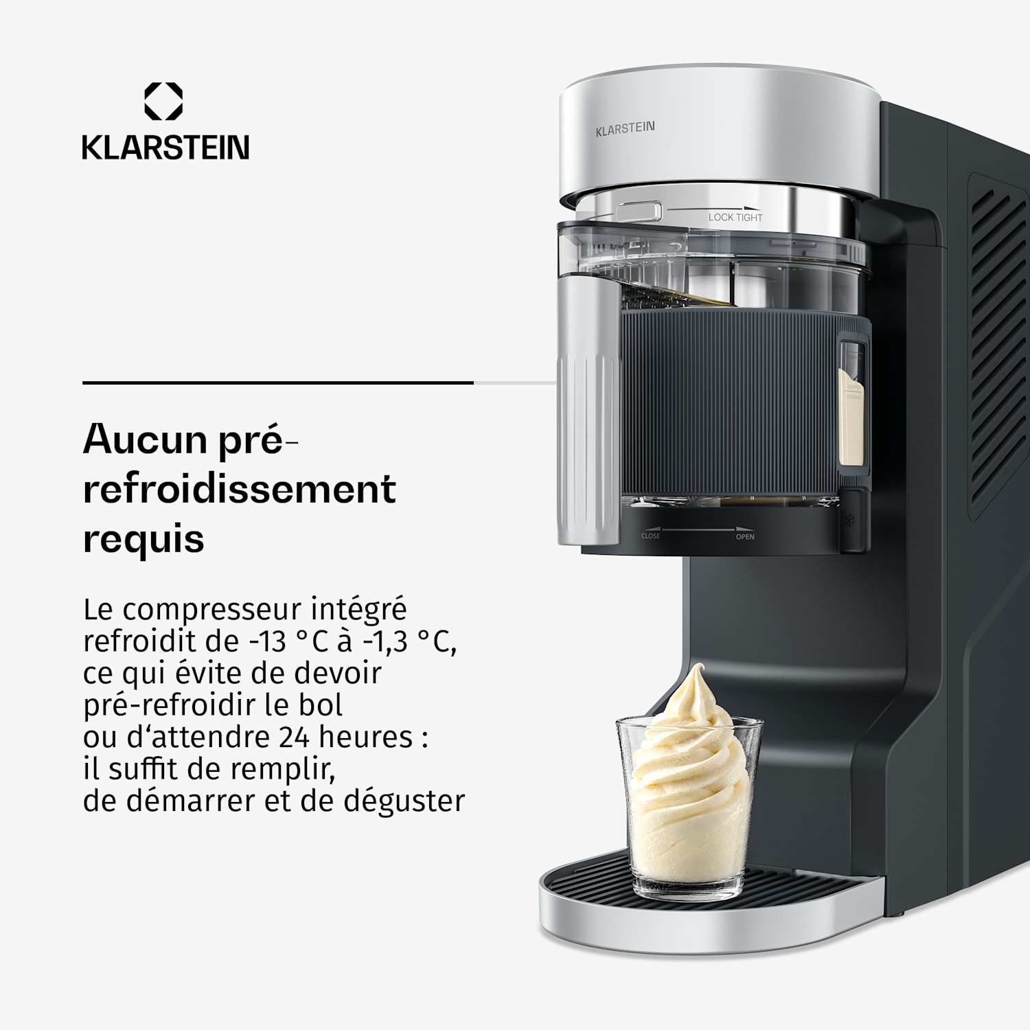 Jet Set 2500 sèche-linge par extraction d'air 850 W CEE C 2,5 kg 50 cm noir Noir