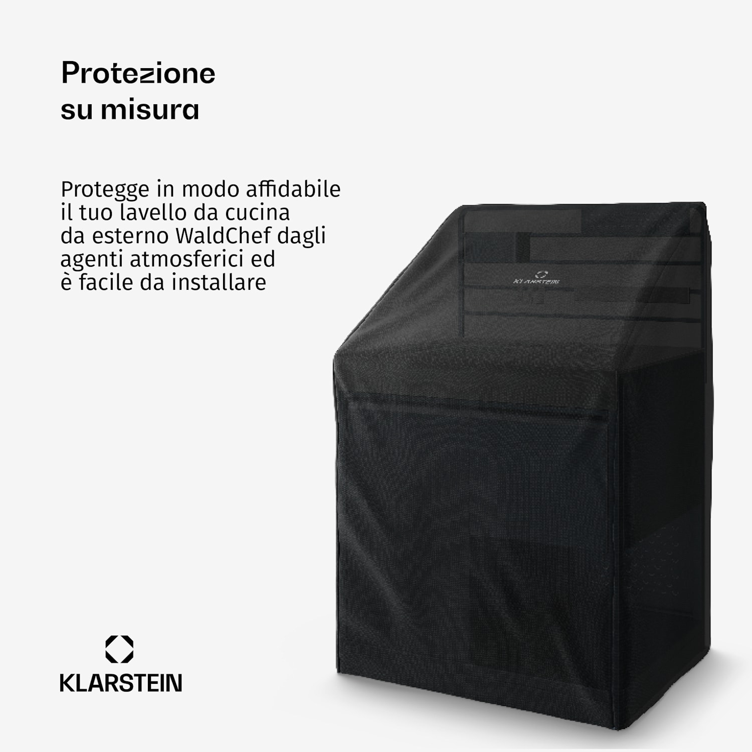 Copertura WaldChef per lavello da esterno | Resistente alle intemperie | Poliestere | 92 x 65 cm 