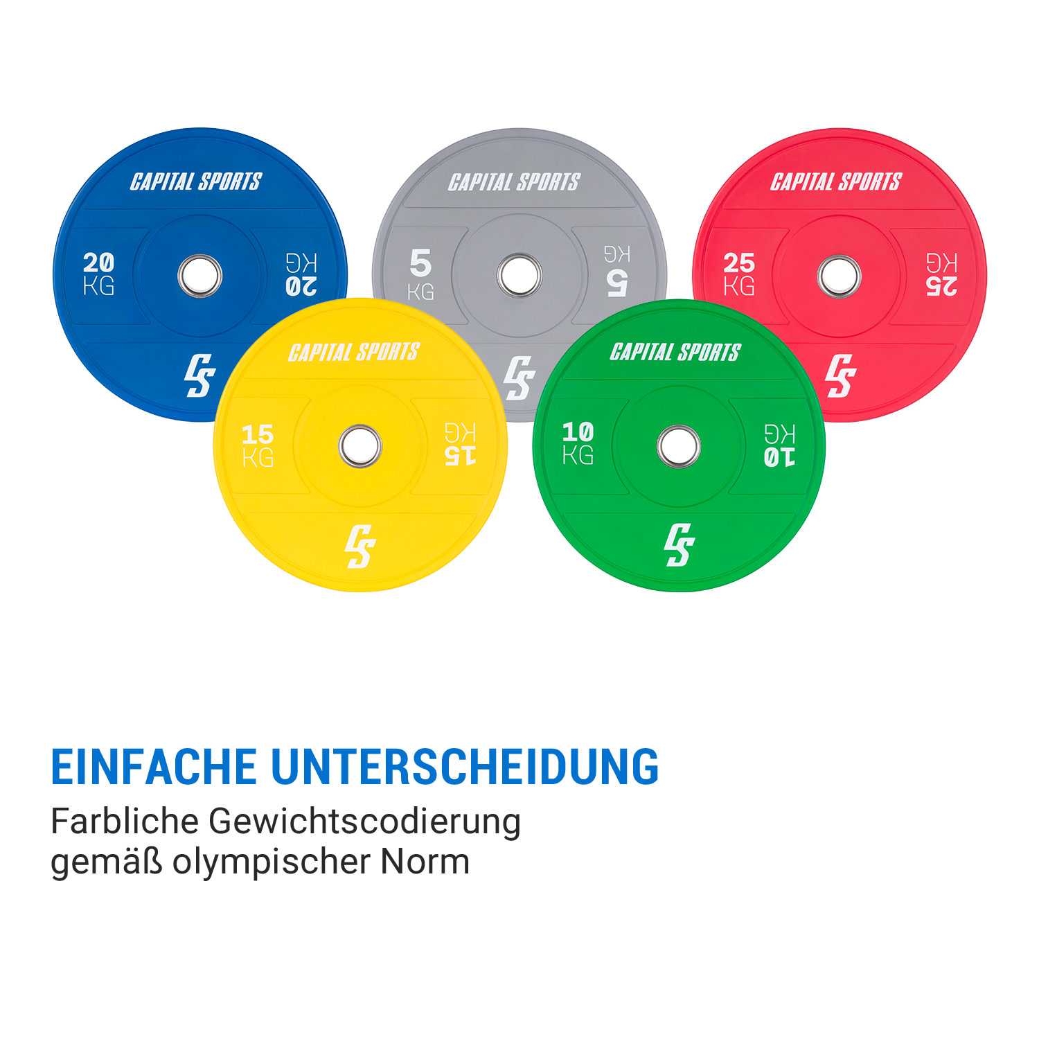 Nipton 2021 Gewichtsplatte Bumper Plate | 2 x 20 kg | Ø 54 mm | Hartgummi 2x 20 kg
