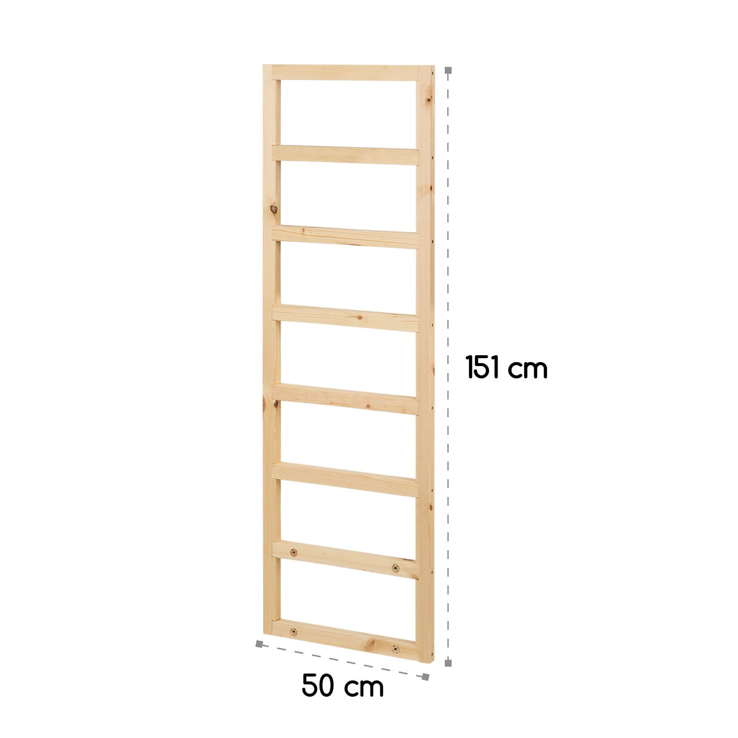 Modu Grow 50, súprava vyvýšeného záhona a mriežky, 50 x 151 x 45 cm, borovicové drevo, bublinková fólia 50 cm