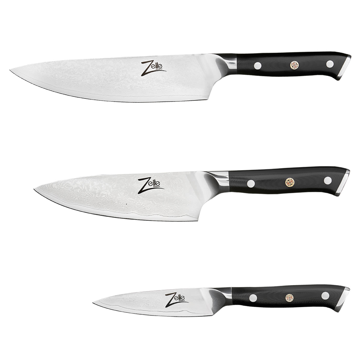 Alpha-Royal Japanese Serie Set I 3-delat Knivset  