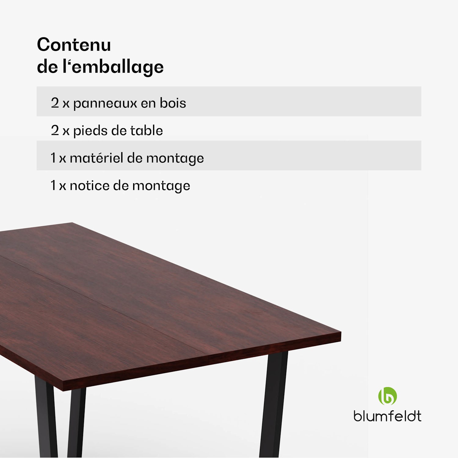 Bearsdon eettafel | tafelblad & metalen tafelpoten | industriële stijl | stabiel | modern 140 x 80 | Teak
