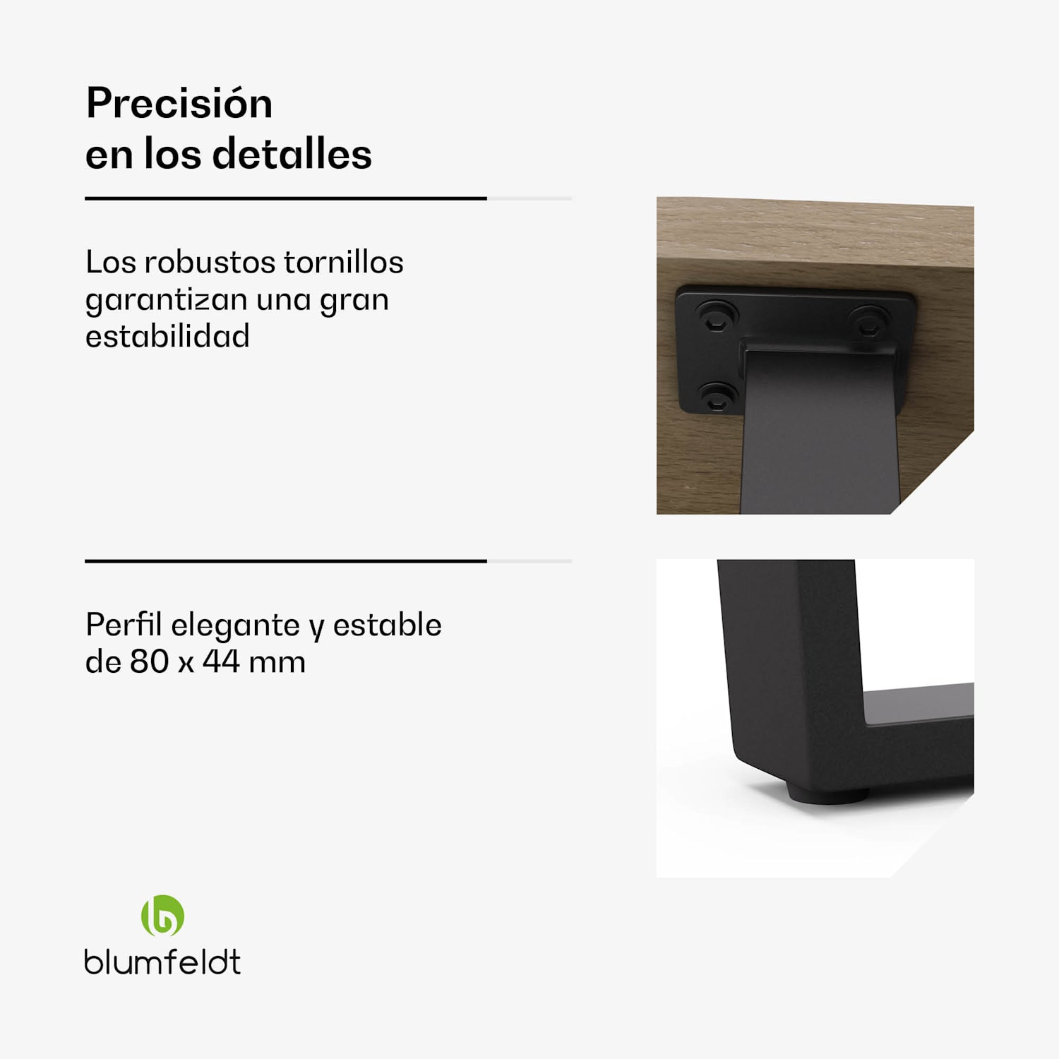 Juego de mesa de comedor Bearsdon | tablero y patas de metal | estilo industrial | estable | moderno 180 x 90 | Pino