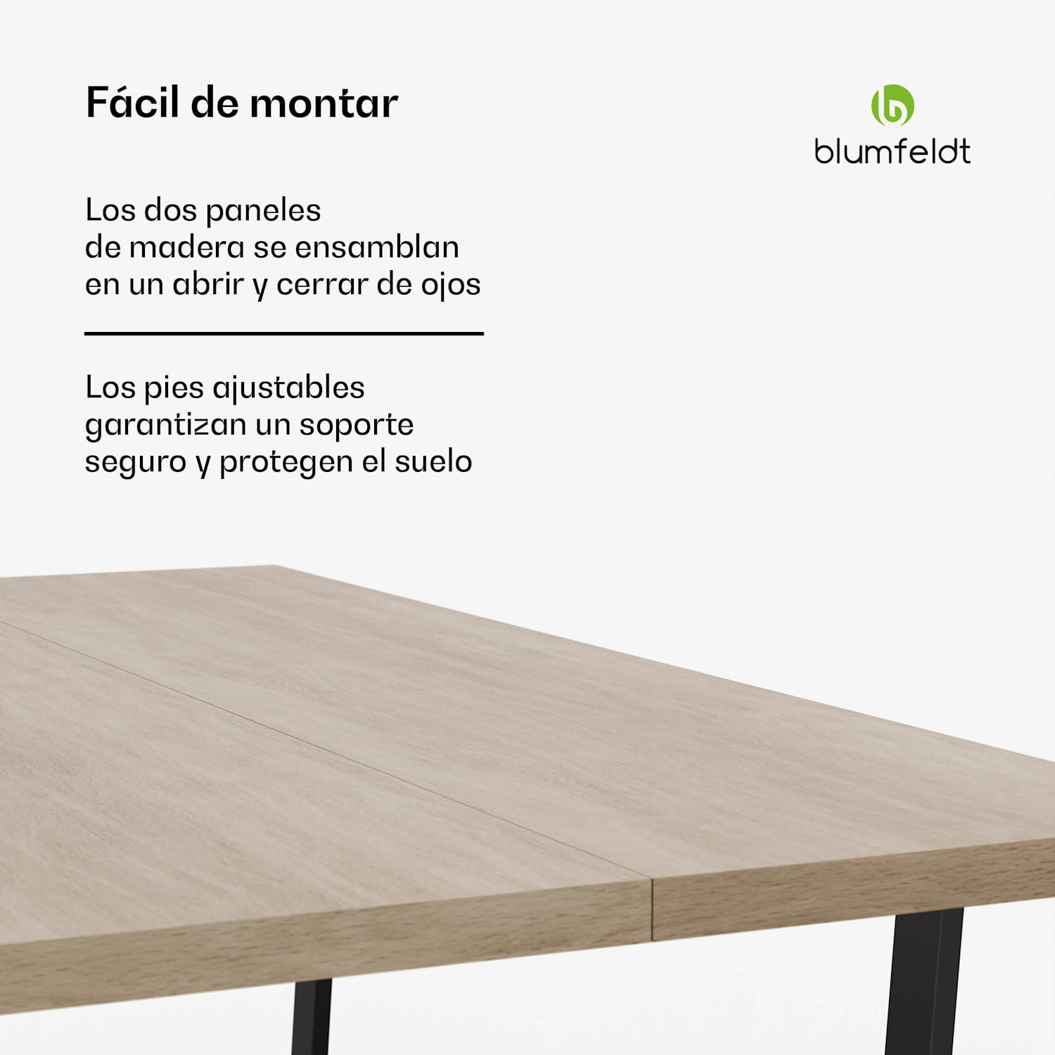 Juego de mesa de comedor Bearsdon | tablero y patas de metal | estilo industrial | estable | moderno 180 x 90 | Pino