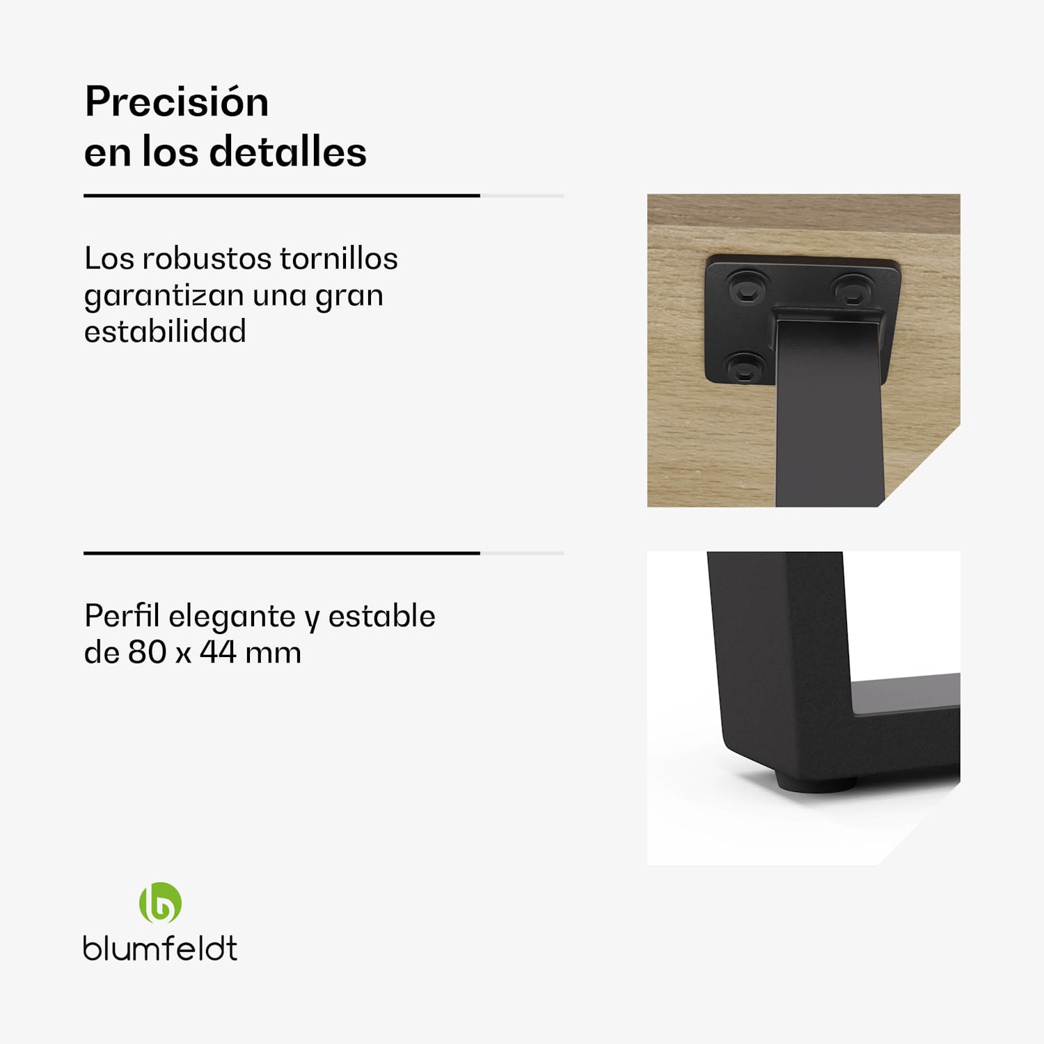 Juego de mesa de comedor Bearsdon | tablero y patas de metal | estilo industrial | estable | moderno 200 x 100 | Pino