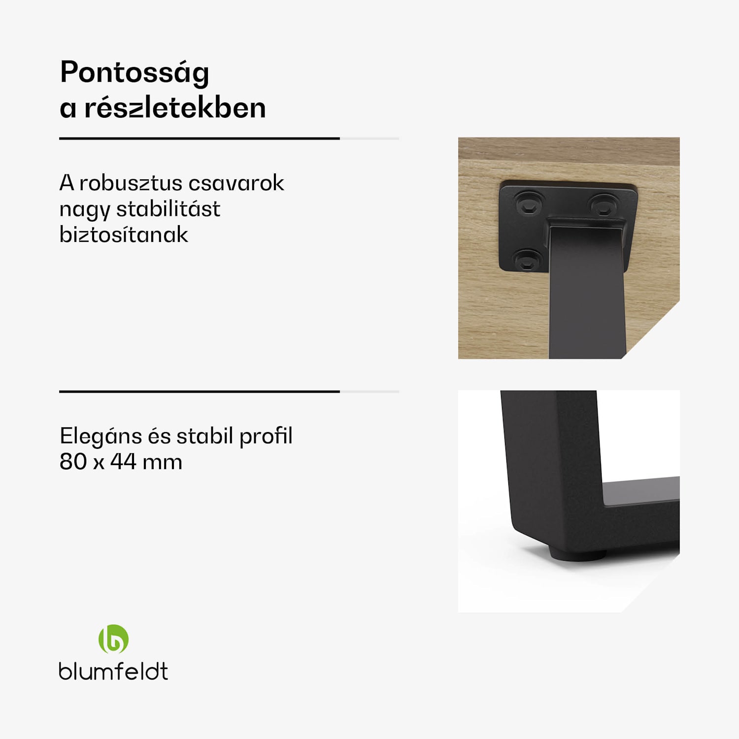 Bearsdon étkezőgarnitúra, asztallap és fém asztallábak, ipari stílus, stabil, modern 200 x 100 | Fenyő