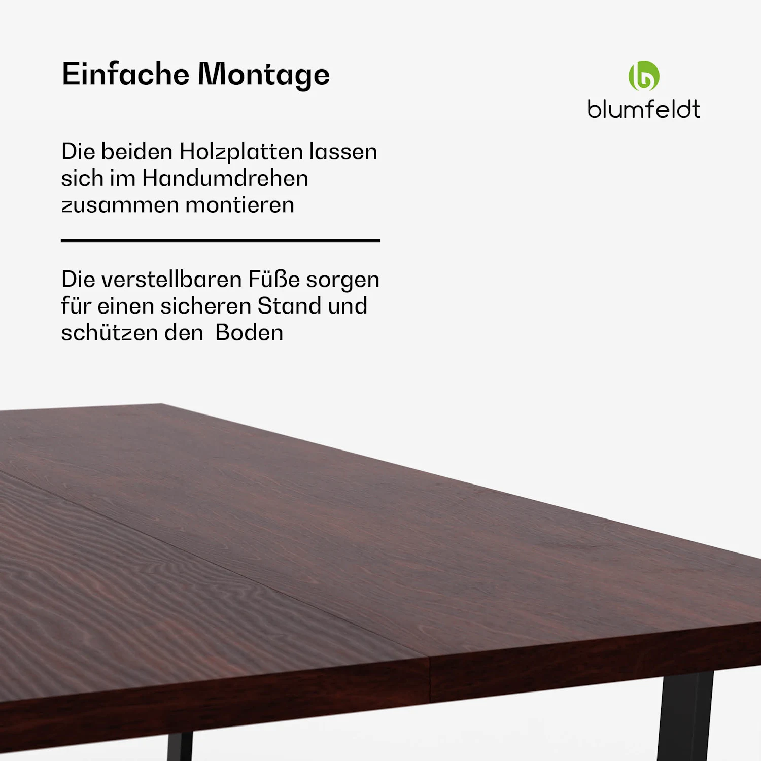 Rubal blumfeldt        Bearsdon Esstisch Set | 200 x 100 cmQA 5555