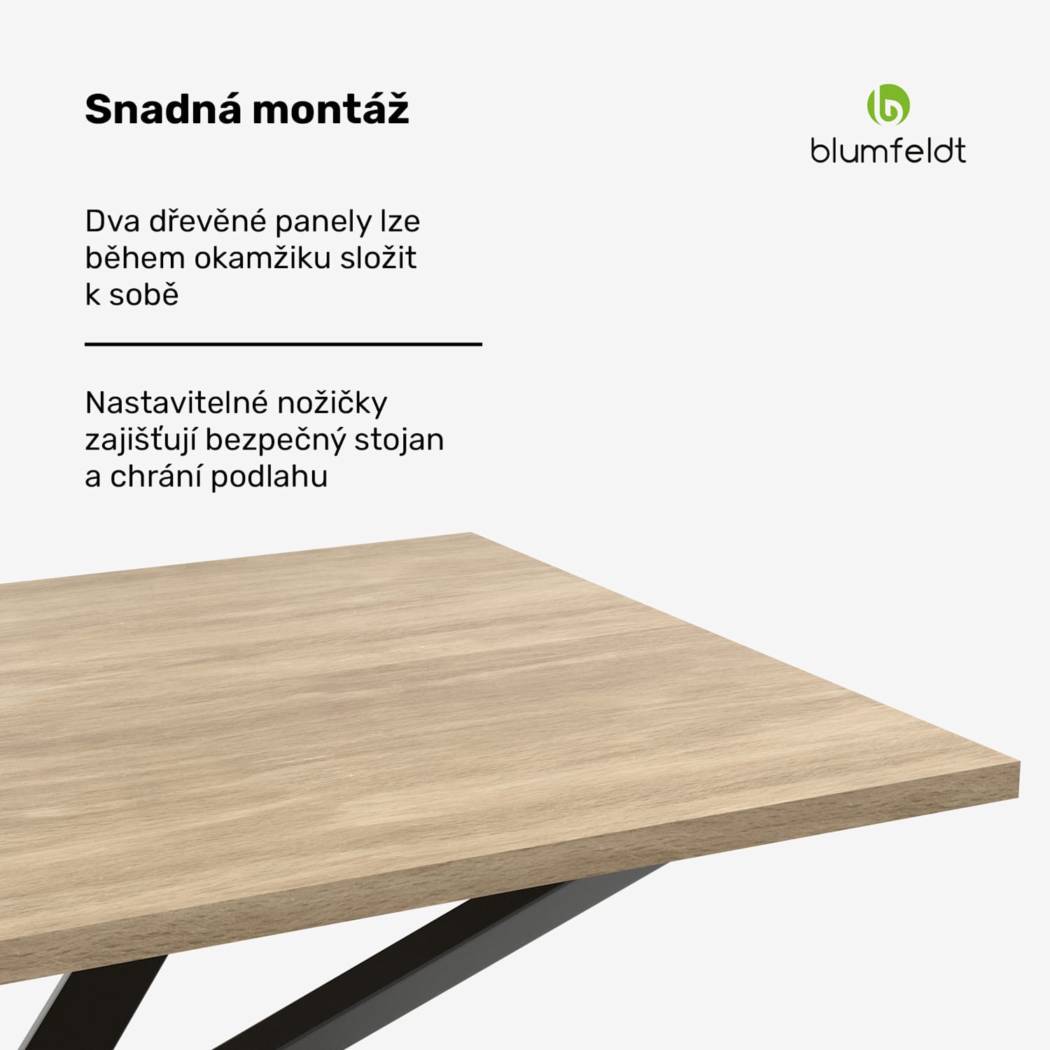 Bearsdon jídelní stůl set | deska & kovové nohy | průmyslový styl | stabilní | moderní 120 x 80 cm | Borovice
