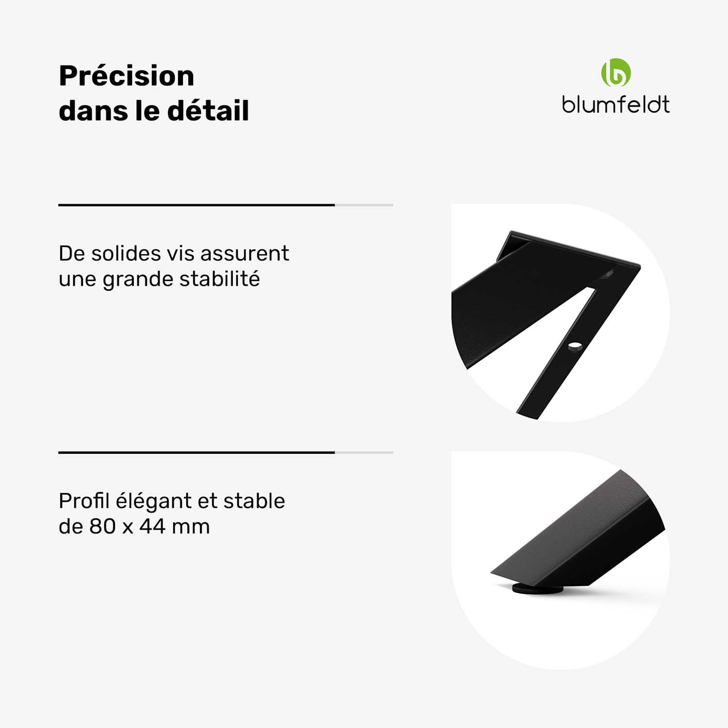 Set de table à manger Bearsdon | Plateau & pieds de table en métal | Style industriel | stable | moderne 120 x 80 cm | Pin