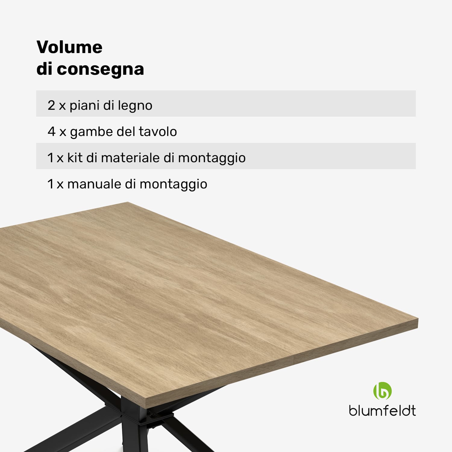 Set tavolo da pranzo Bearsdon | piano tavolo e gambe in metallo | stile industriale | stabile | moderno 120 x 80 cm | Pino