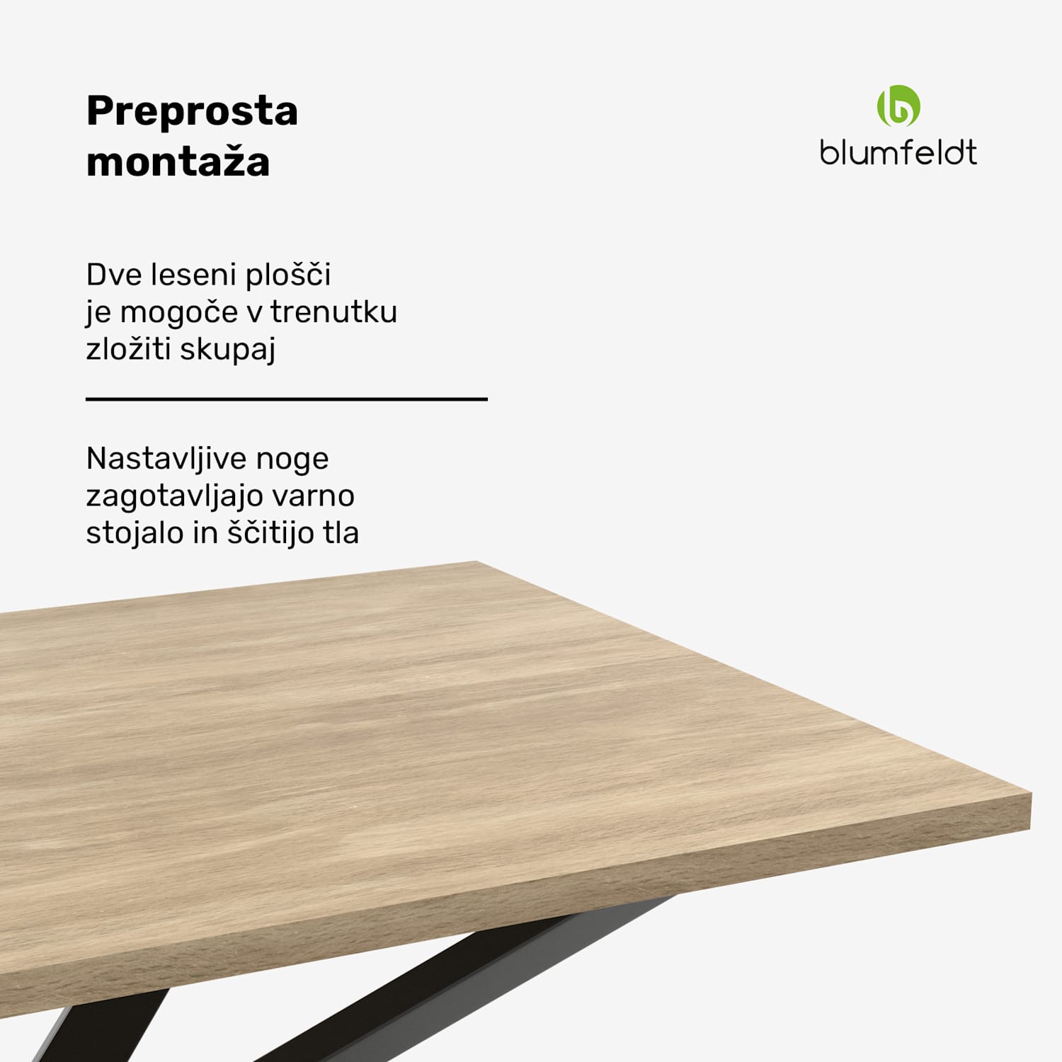 Bearsdon jedilna miza komplet | plošča in kovinske noge | industrijski slog | stabilno | moderno 120 x 80 cm | Borovec