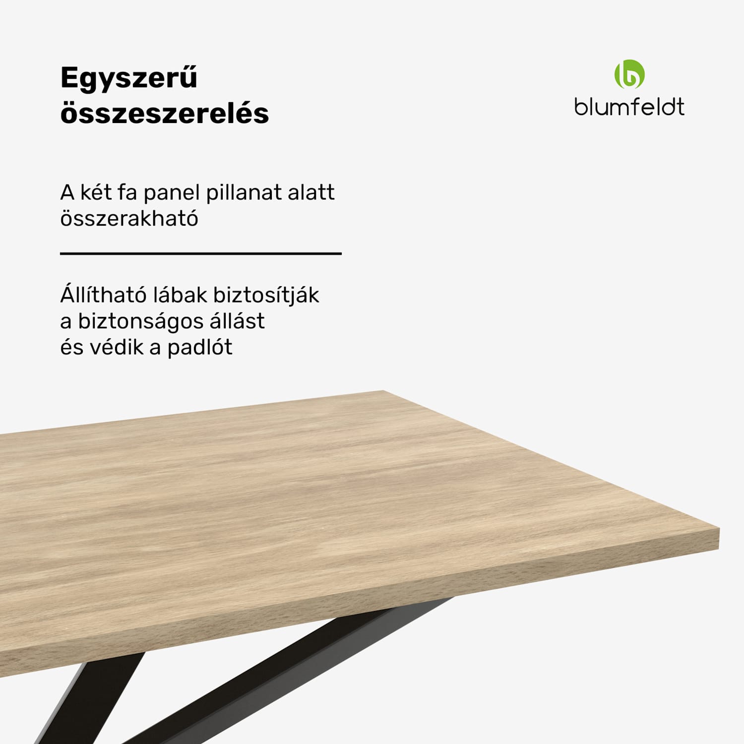 Bearsdon étkezőasztal szett | asztallap és fém asztallábak | ipari stílus | stabil | modern 140 x 80 | Fenyő