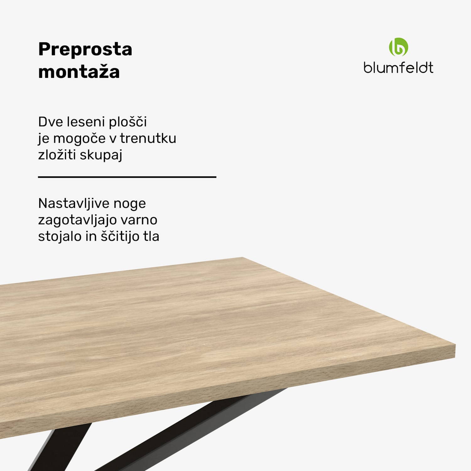 Bearsdon jedilna miza komplet | plošča in kovinske noge | industrijski slog | stabilno | moderno 140 x 80 | Borovec