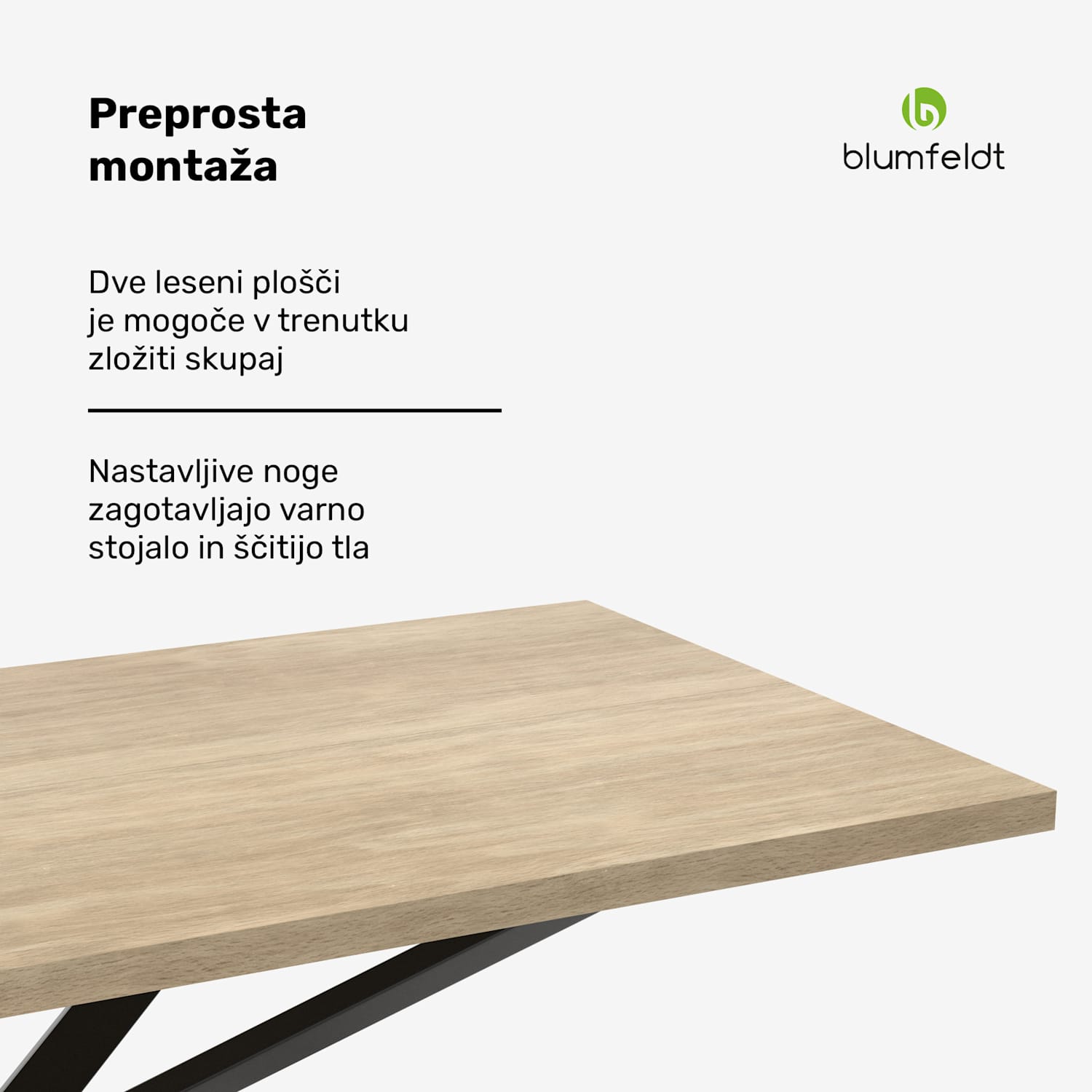 Bearsdon jedilna miza komplet | plošča in kovinske noge | industrijski slog | stabilno | moderno 180 x 90 | Borovec