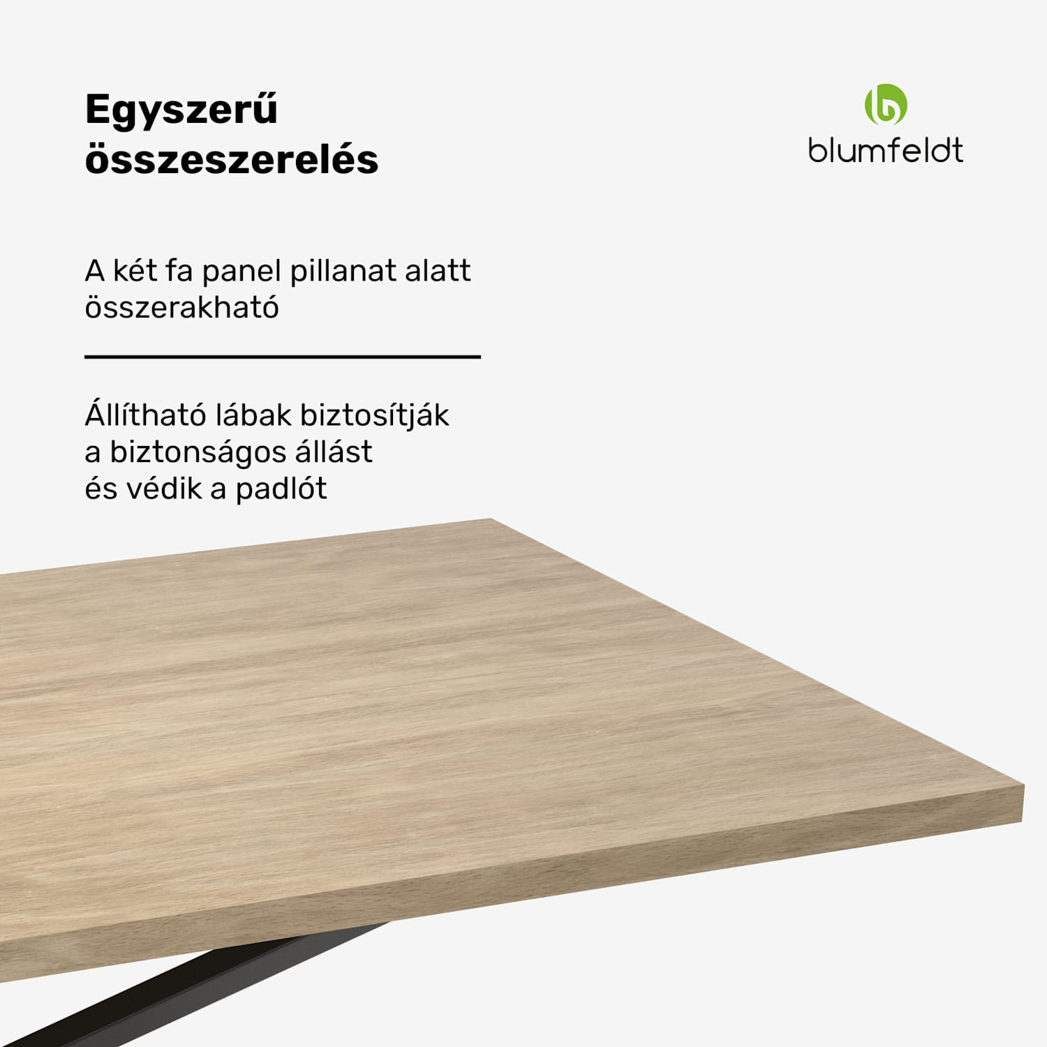 Bearsdon étkezőasztal szett | asztallap és fém asztallábak | ipari stílus | stabil | modern 200 x 100 | Fenyő