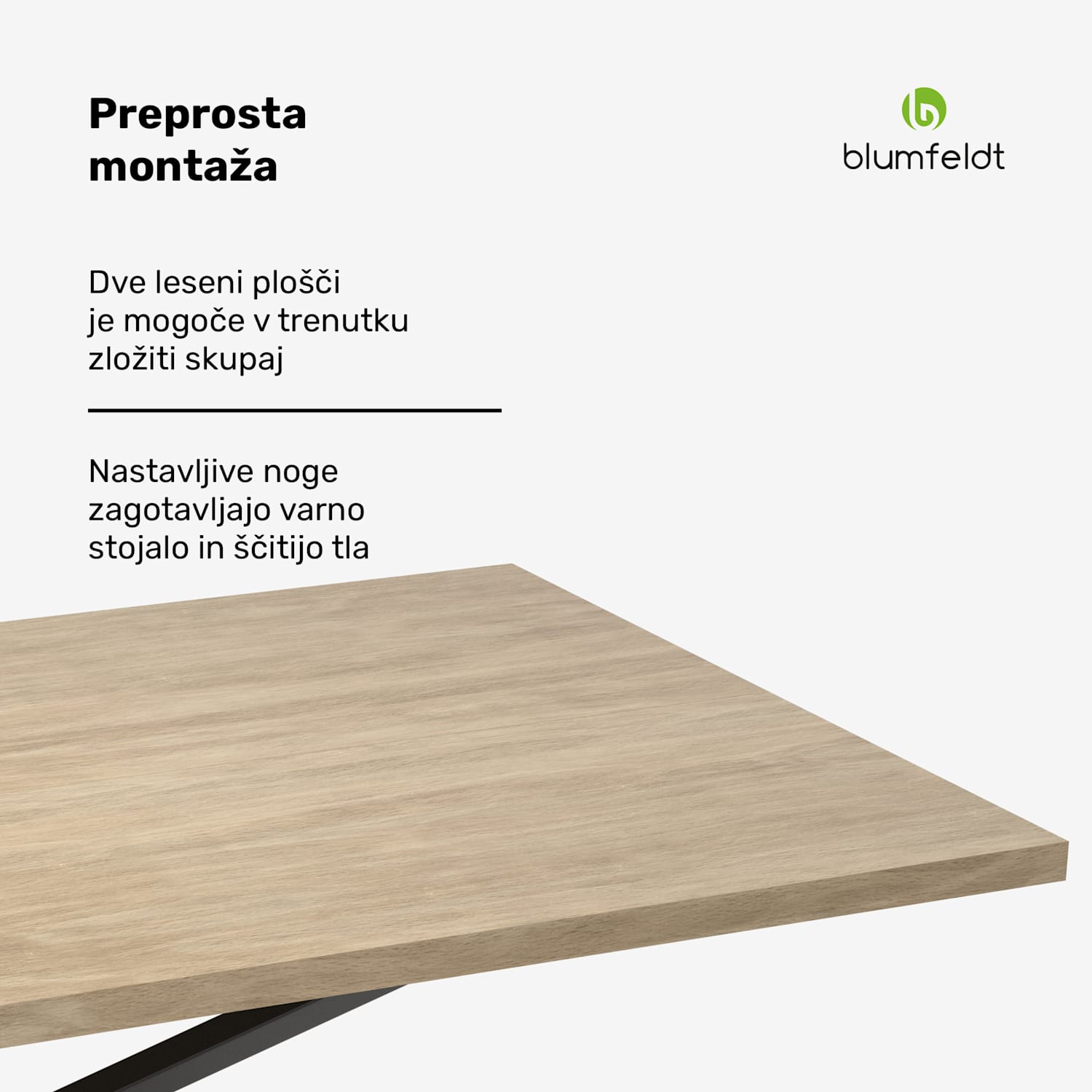 Bearsdon jedilna miza komplet | plošča in kovinske noge | industrijski slog | stabilno | moderno 200 x 100 | Borovec