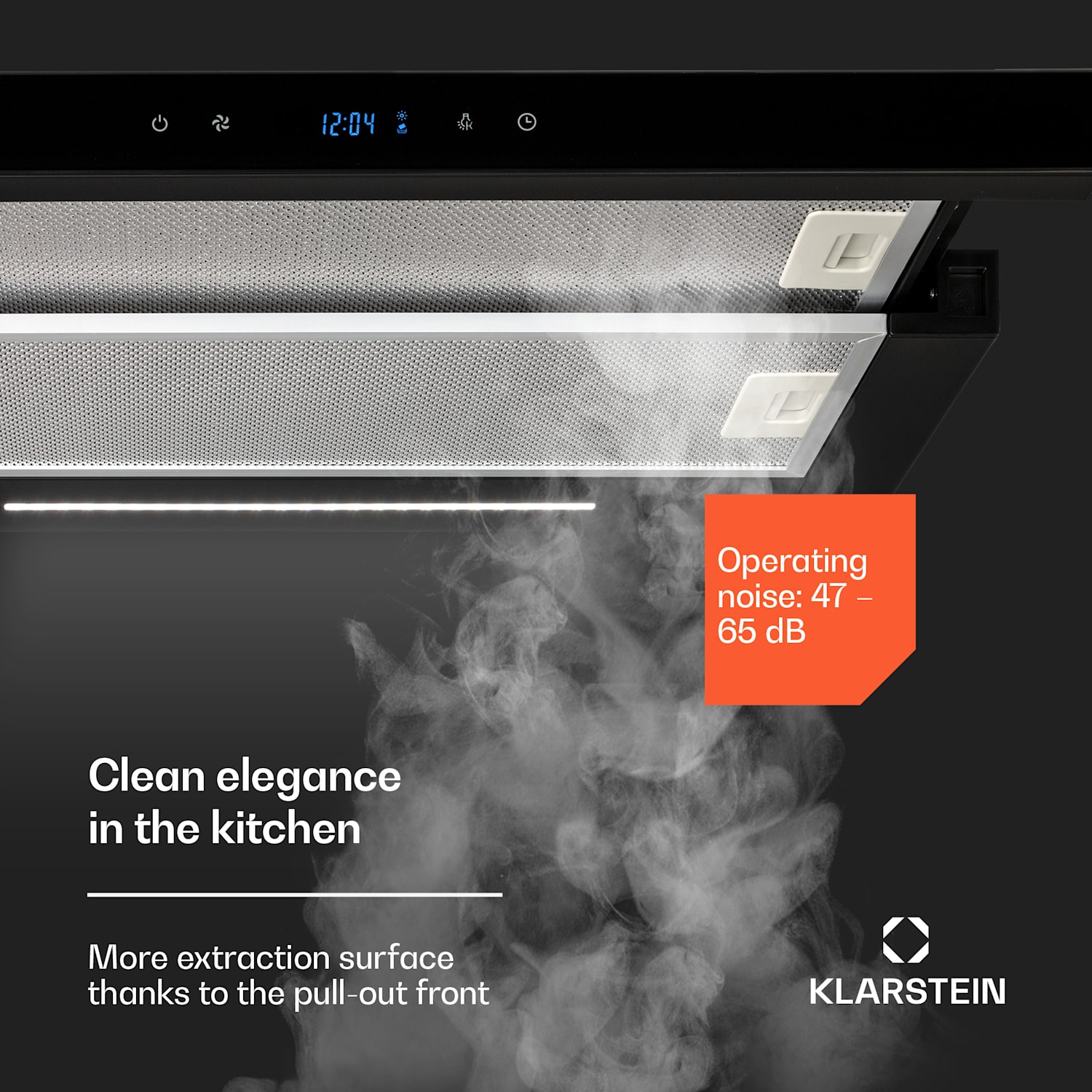 Gourmet-Duo | exaustor & placa de indução | potente & moderno 