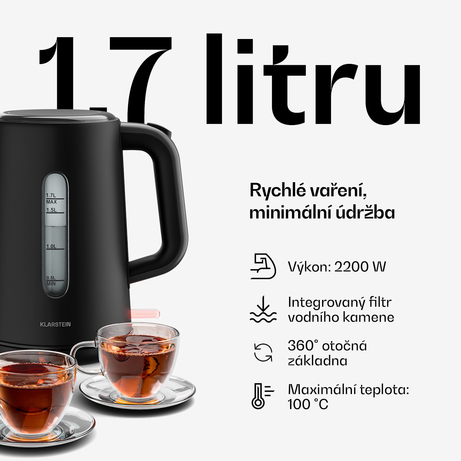Velaire snídaňová sada | topinkovač, rychlovarná konvice a kávovar | 800 W | 10 šálků | 1,7 l 3er-Set