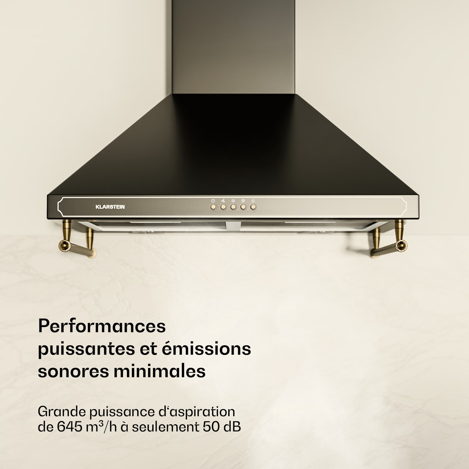 Victoria 60 Duo Set Gas | Gasfornuis | Afzuigkap 60 cm Gas | Zwart