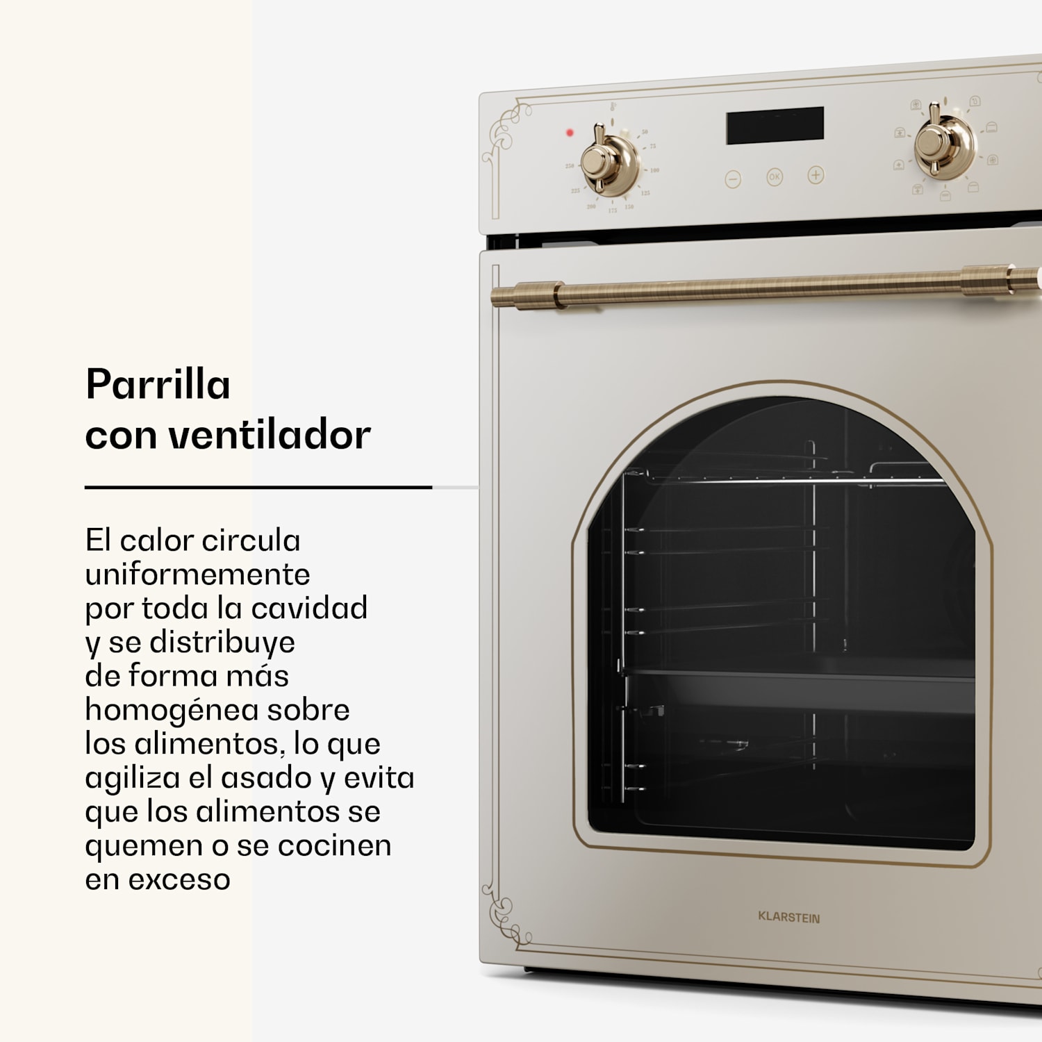 Victoria placa de inducción + horno empotrable Victoria | 45 cm 