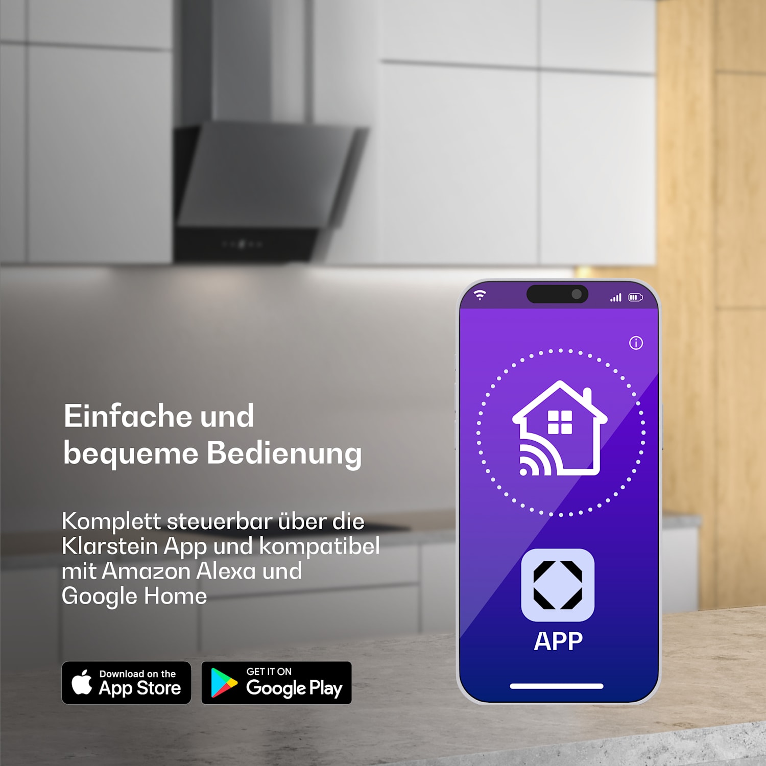 Verosteel plaque vitrocéramique + hotte sans cheminée Verosteel | 45 cm 