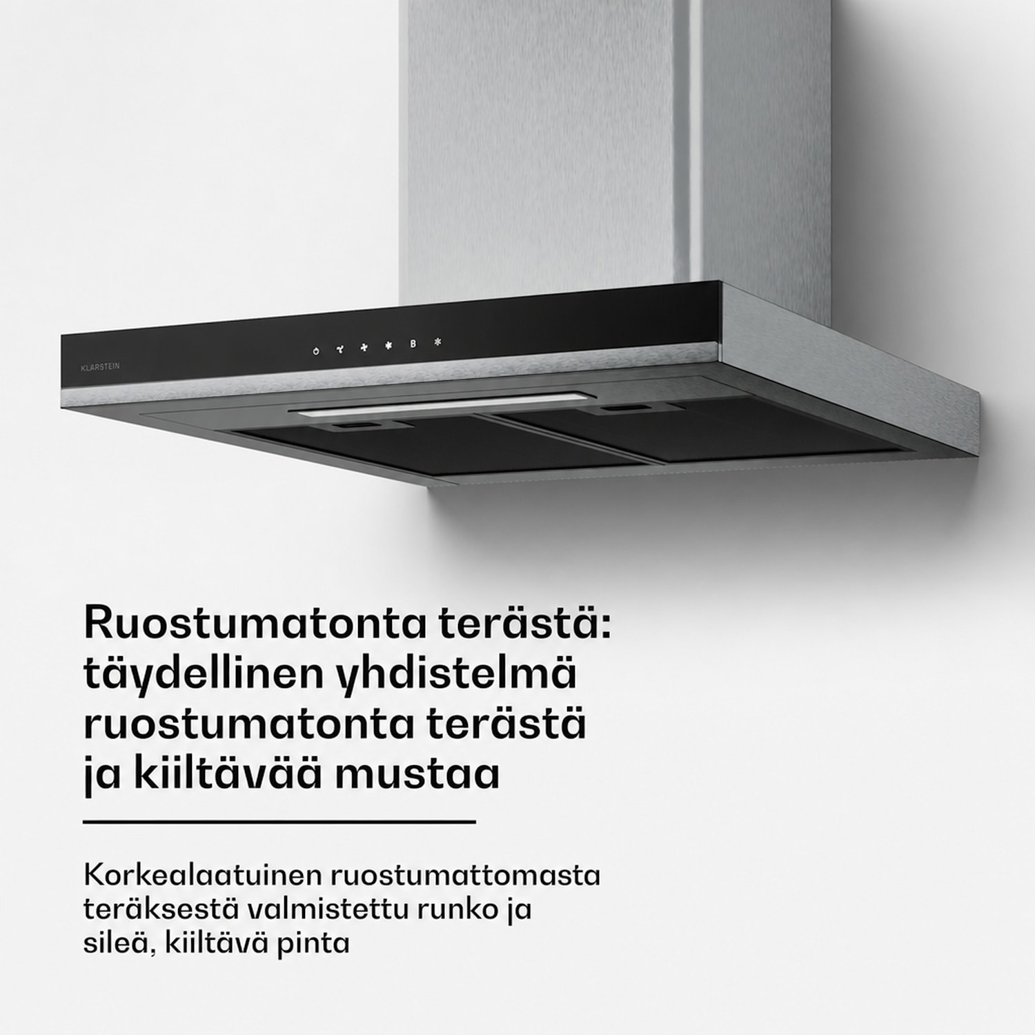 Verosteel kaasuliesi + Verosteel hormituuletin | ruostumaton teräs | 60 cm 