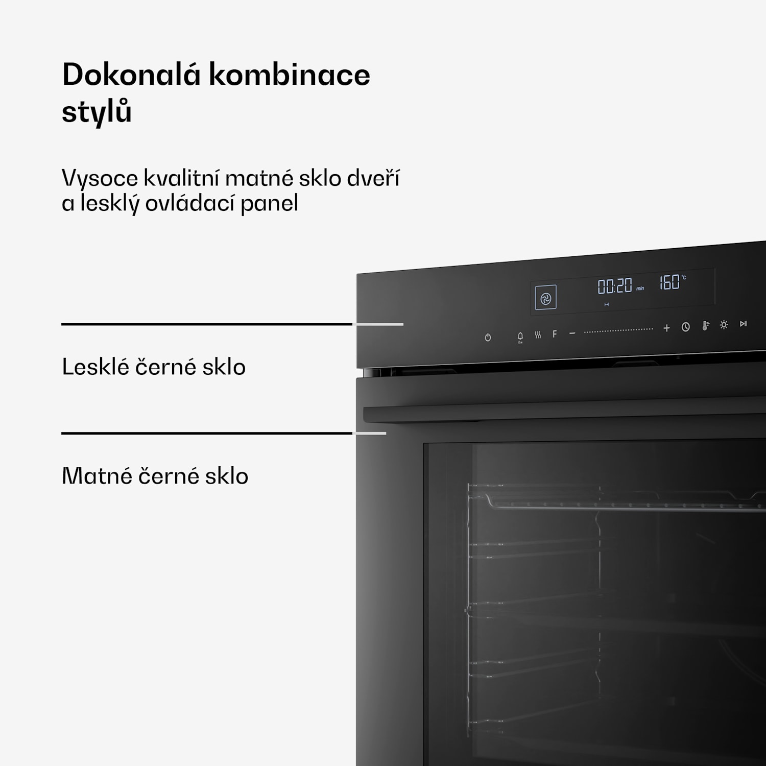 Velaire vestavná trouba + Velaire indukční varná deska + Velaire digestoř | 60 cm 