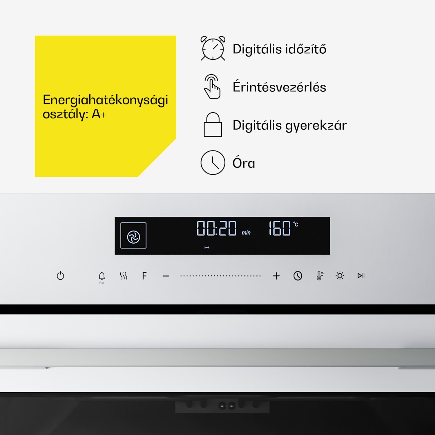 Velaire indukciós főzőlap + Velaire beépített sütő + Velaire teleszkópos páraelszívó | 60 cm 