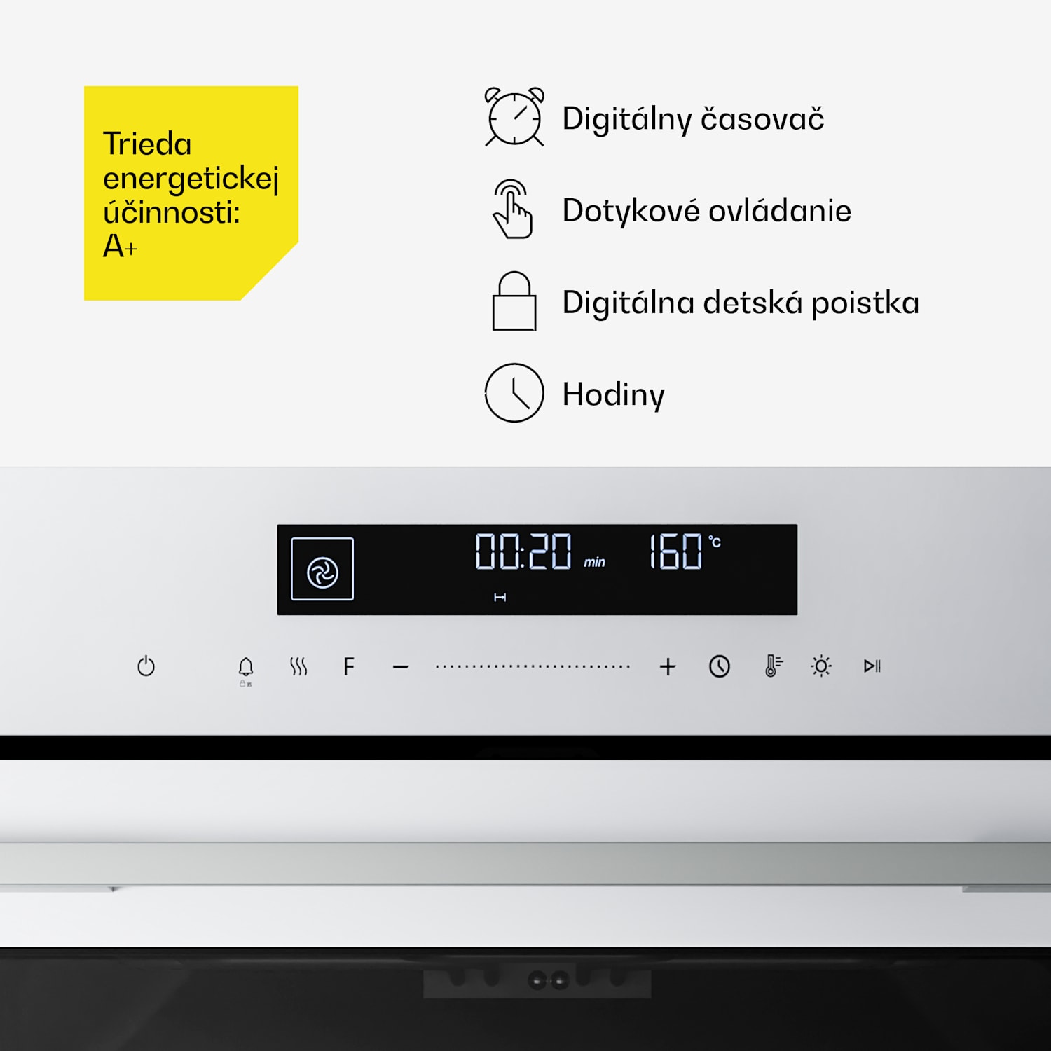 Velaire indukčná varná doska + Velaire vstavaná rúra + Velaire teleskopický digestor | 60 cm 