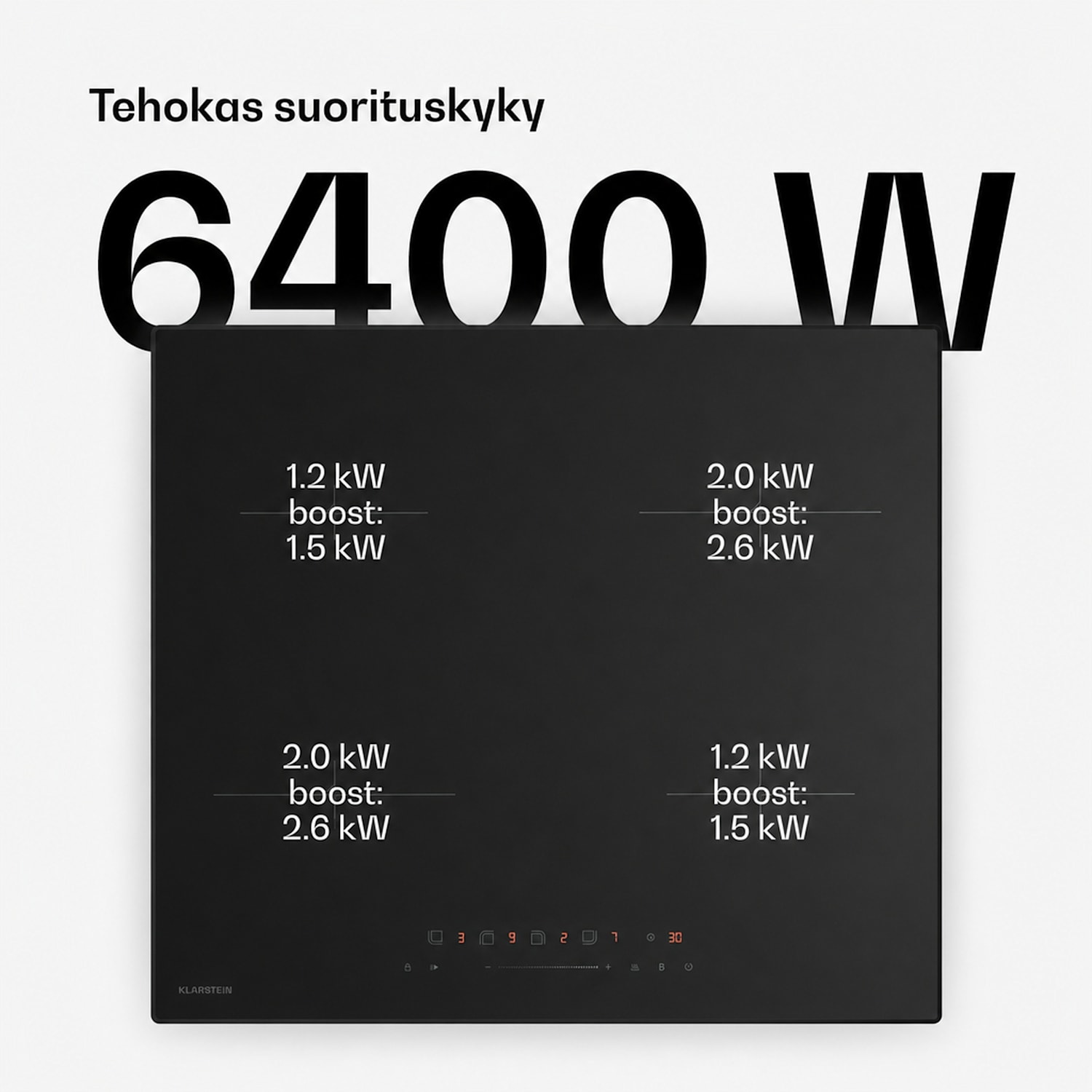 Velaire induktioliesitaso + Velaire upotettava uuni + Velaire teleskooppikattoumpinainen liesituuletin | 60 cm 