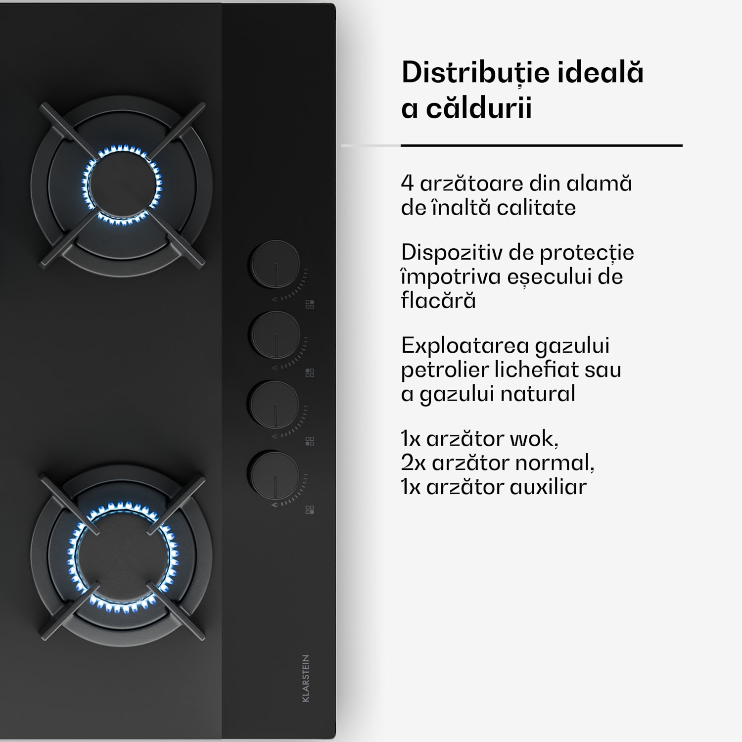 Velaire plită pe gaz + hotă tip coș | Minimalistă & elegantă | 60 cm 