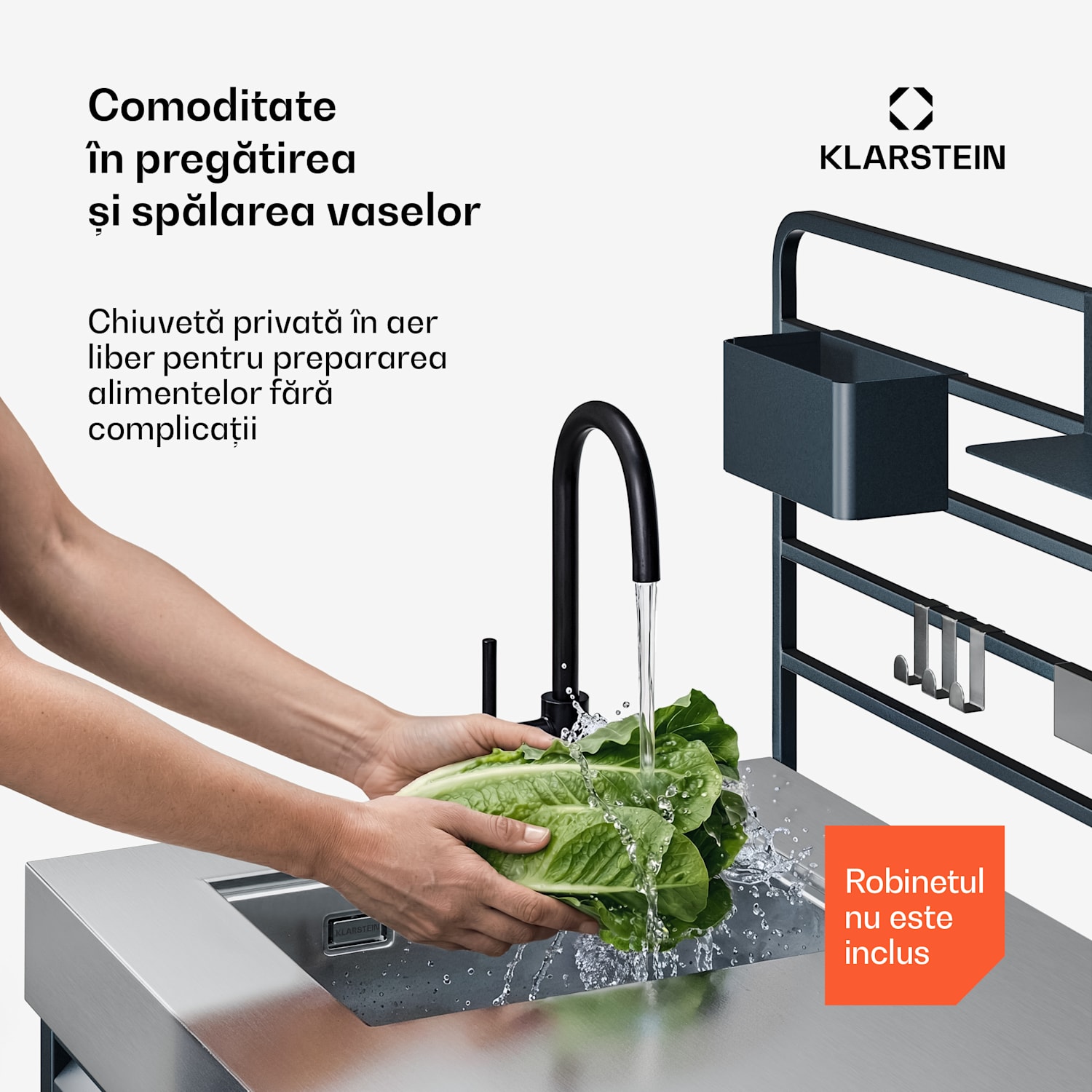 WaldChef set bucătărie în aer liber | 4 arzătoare | 30 mbar | 12 800 W | Rezistent la apă | Oțel inoxidabil Bucătărie de grădină - Set 30 mbar