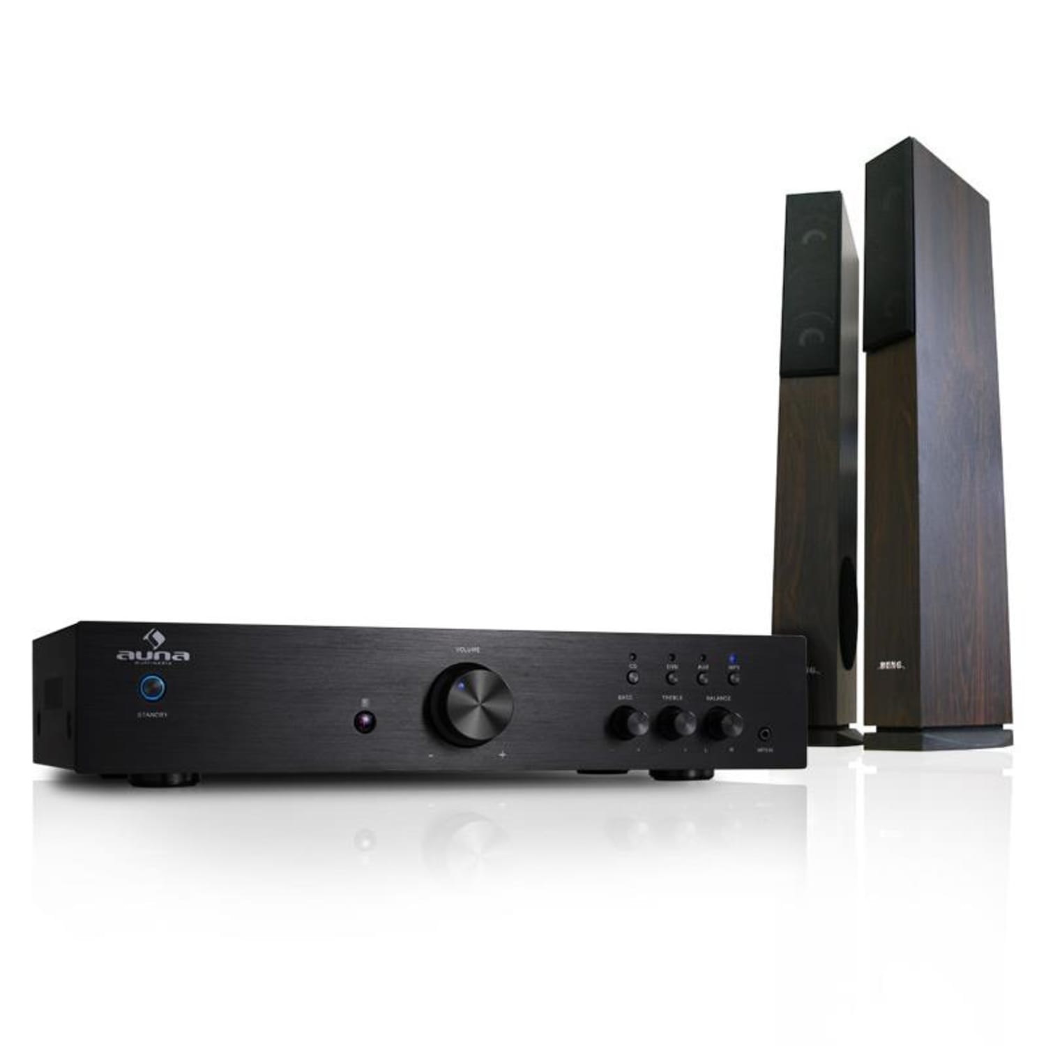 Système HiFi "Elegance" - 600W ampli et enceintes HiFi 