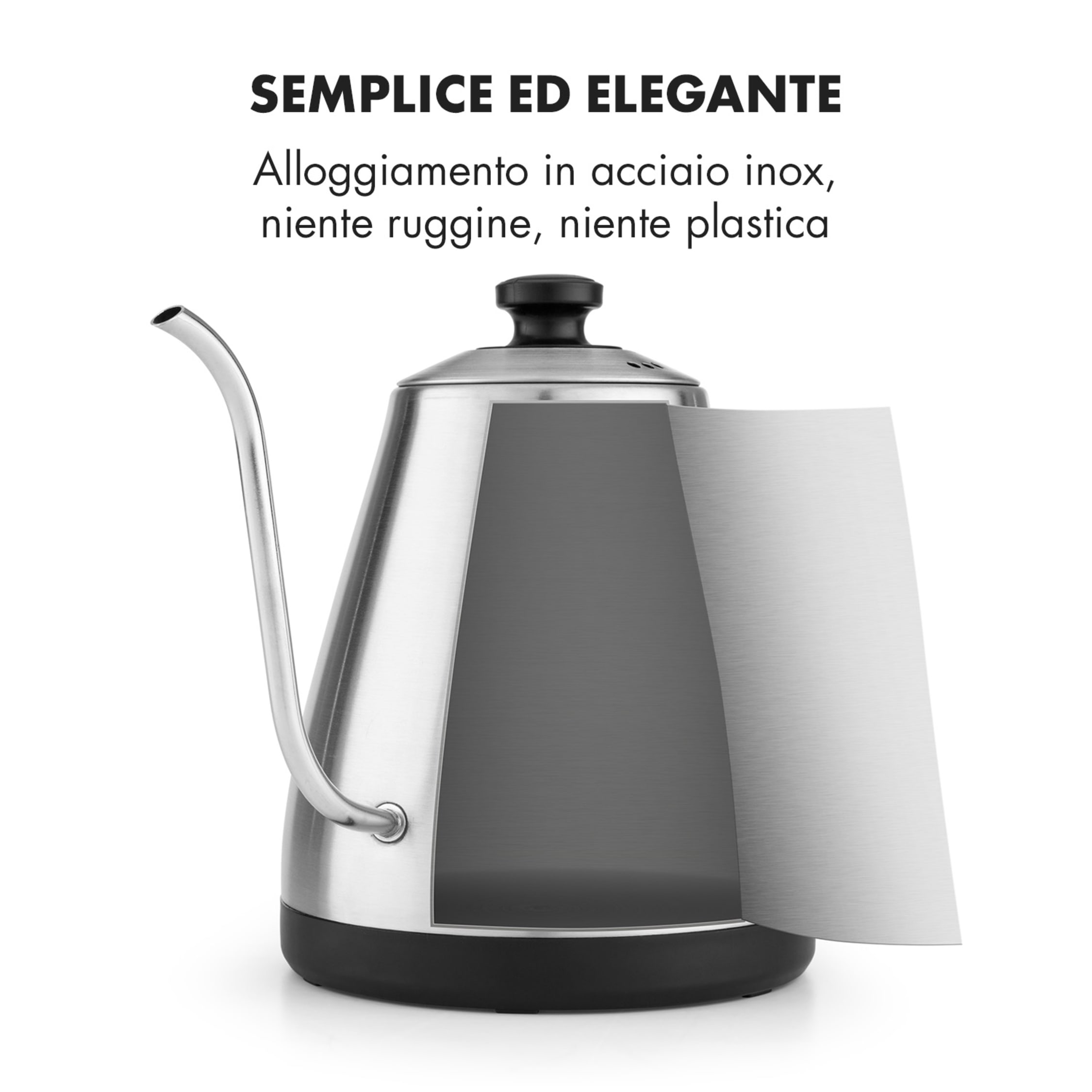 Bollitore Acciaio Inox Bollitore Elettrico Cecotec Thermosense 800 Neo - 1,7 Litri, 2200 W, Regolazione Temperatura 40-100°C, Display Digitale Bollitore In Vetro - Foto 11