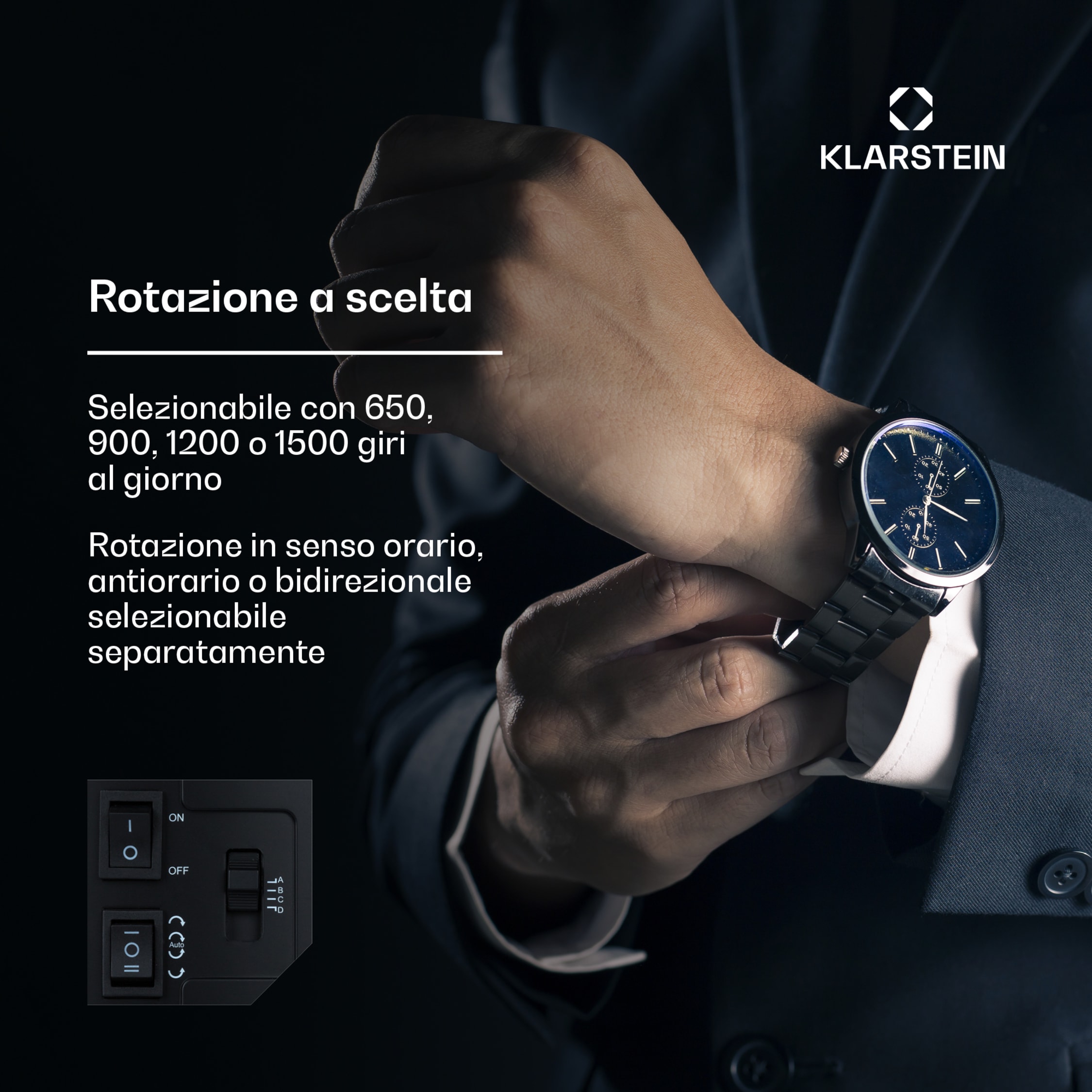 Orologio antiorario da polso best sale
