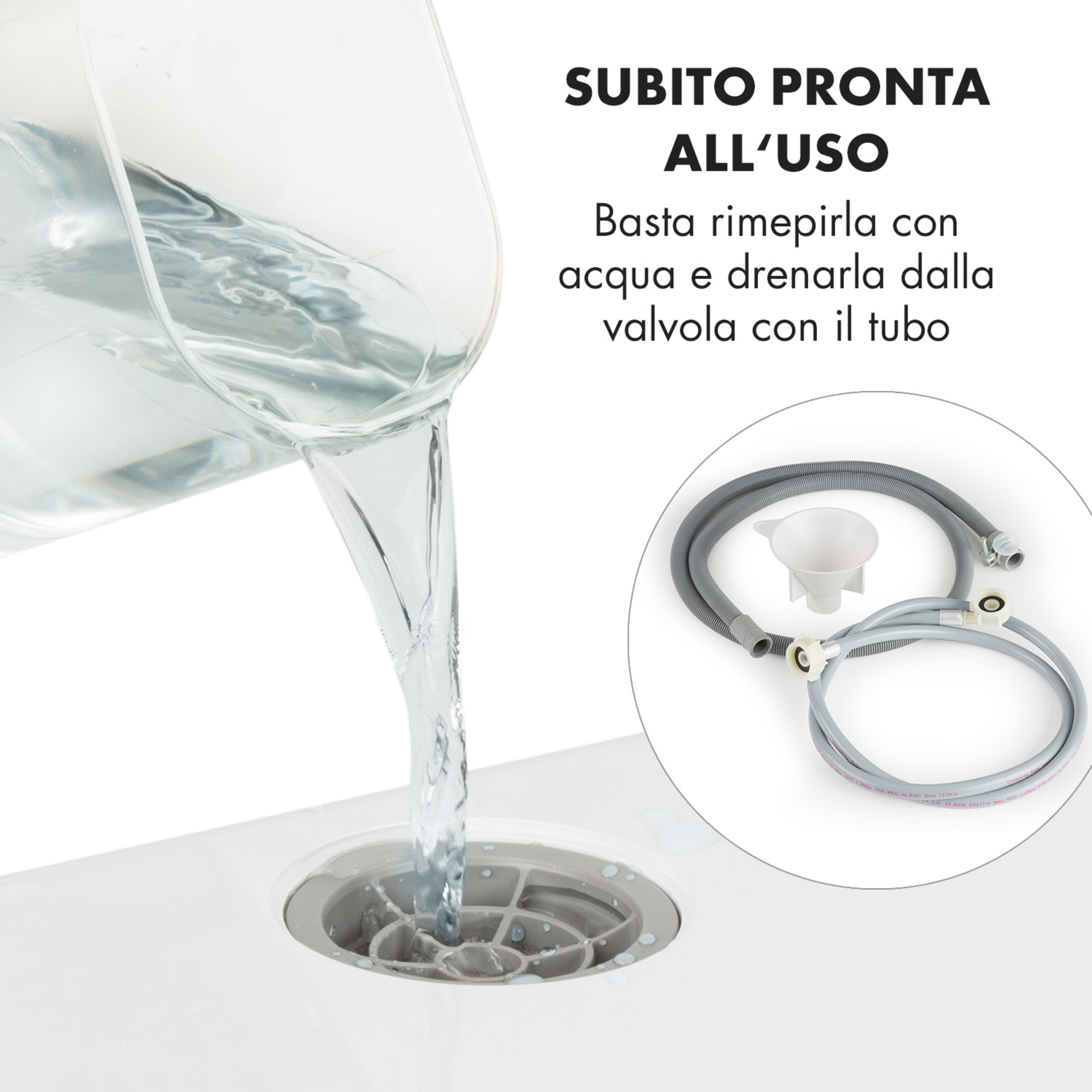 Lavastoviglie Mini Bomann TSG 757010 - 5 Programmi, Serbatoio 5L, Per Piccoli Spazi