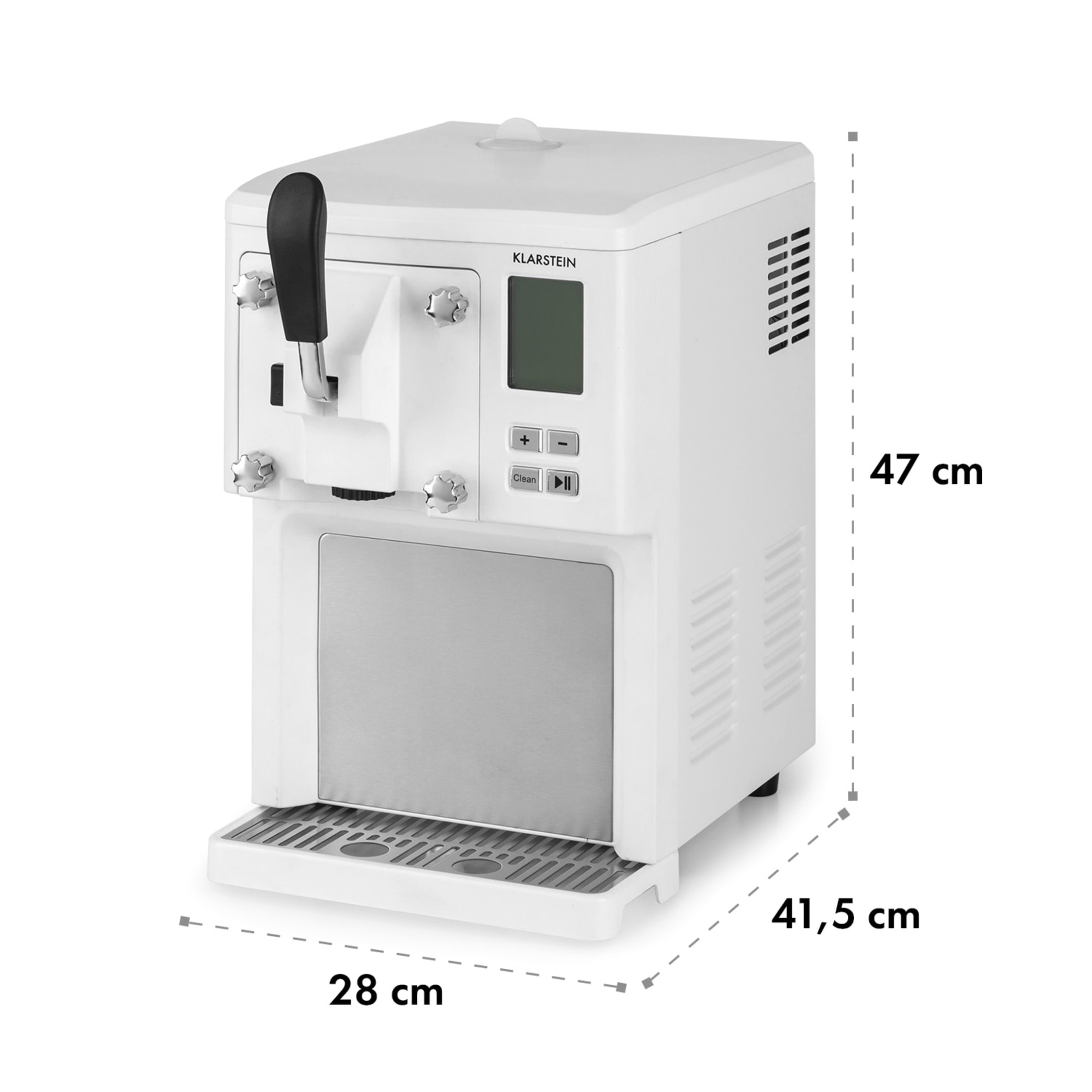 Gelatiera KLARSTEIN Sweet Sundae 1.5L - Compressore, Autoraffreddante, Display Digitale, Pulizia Automatica - Foto 2