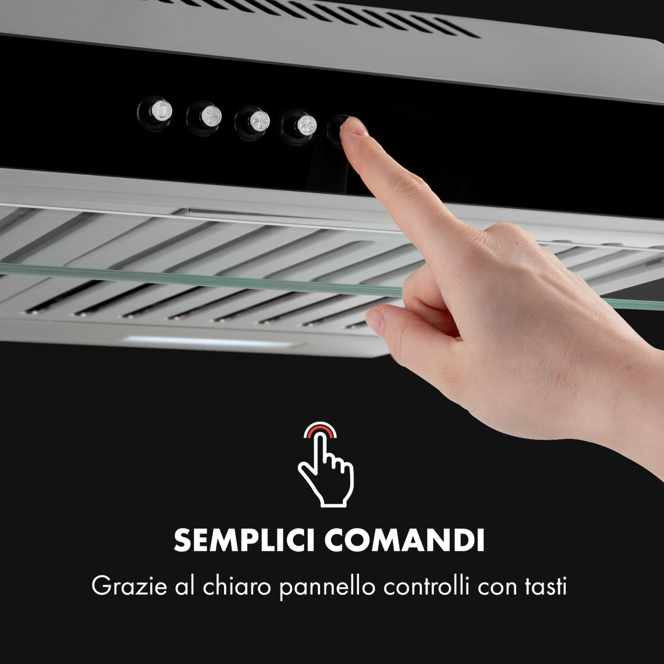 Cappa Aspirante Klarstein Zugspitze | 310 M³/h Con Filtri Inclusi - Foto 7