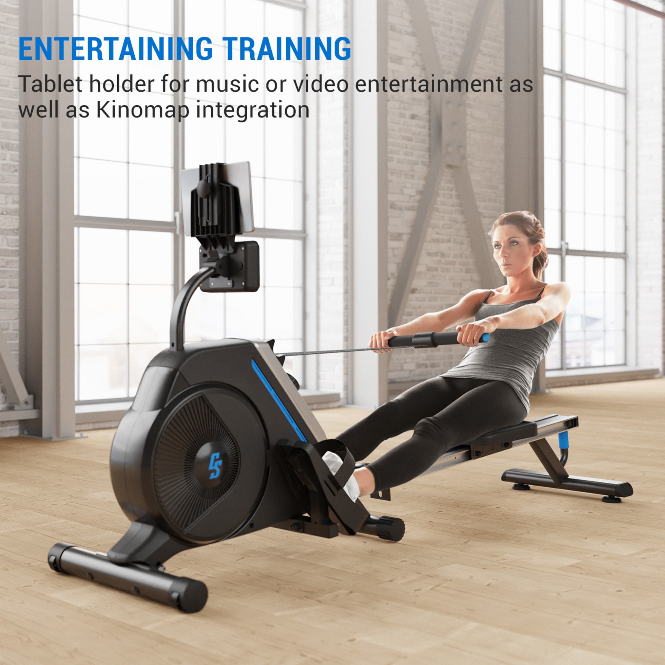 Magnetic rowing machine workout hotsell