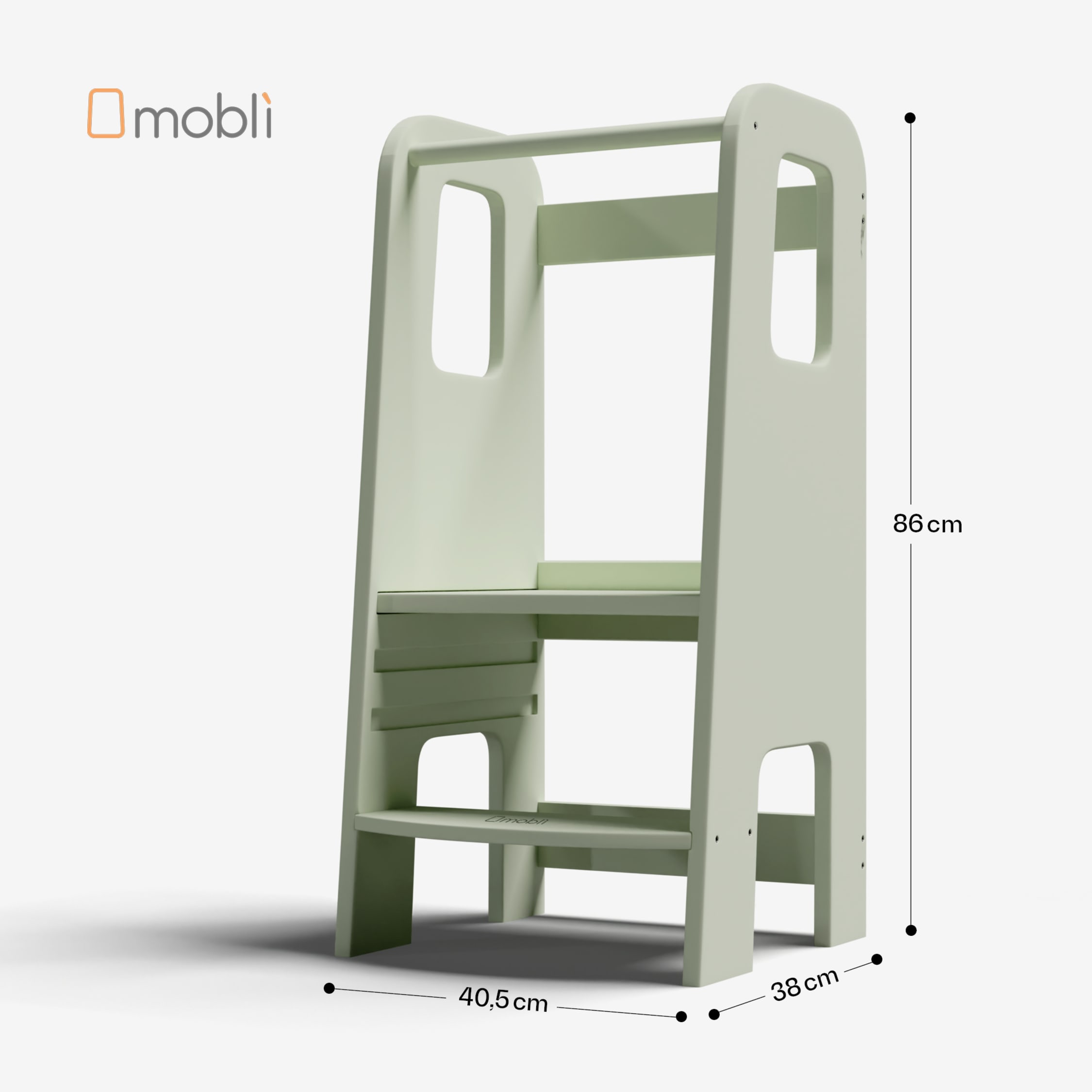 Learning tower dimensions clearance